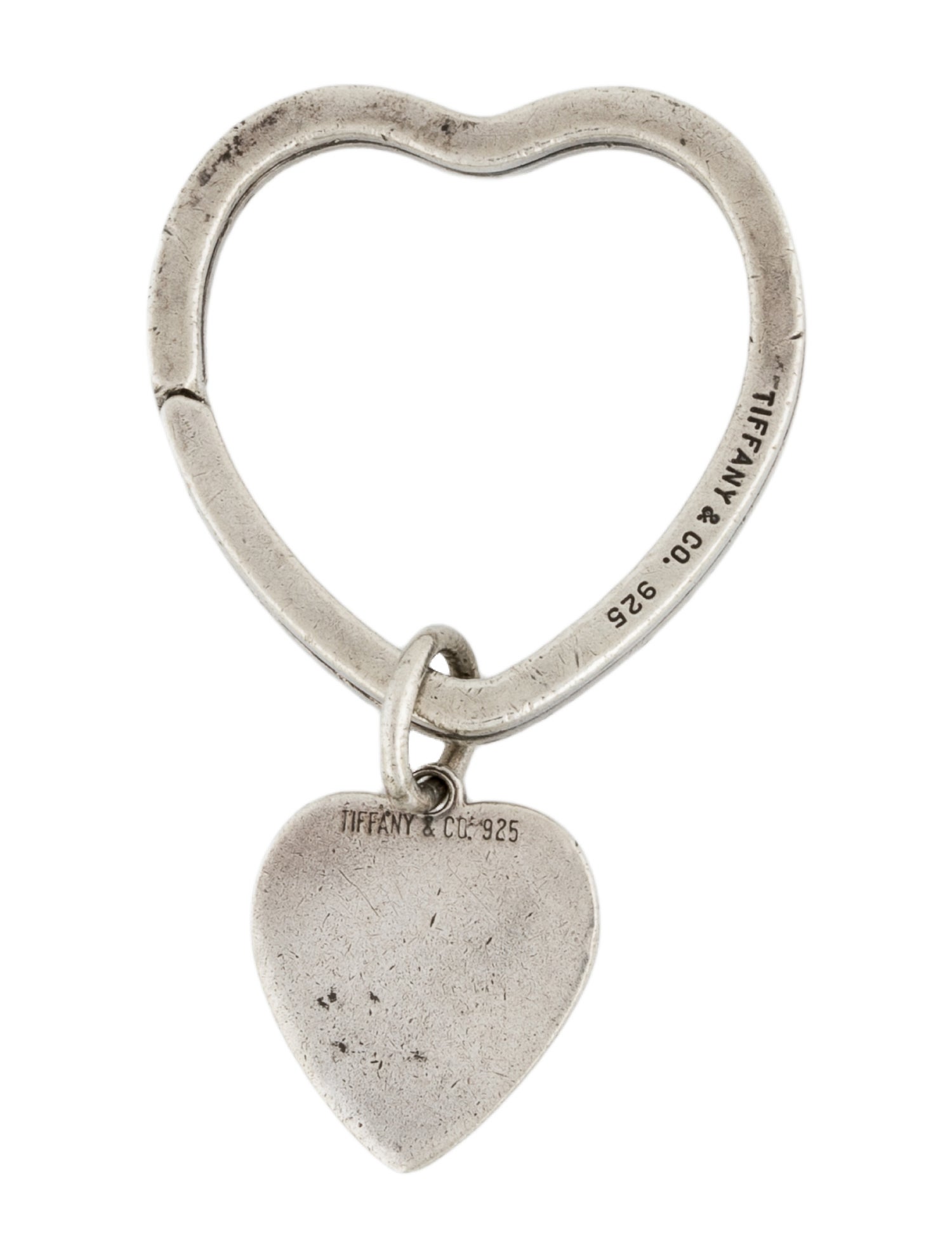 Tiffany & Co. Open Heart Keychain