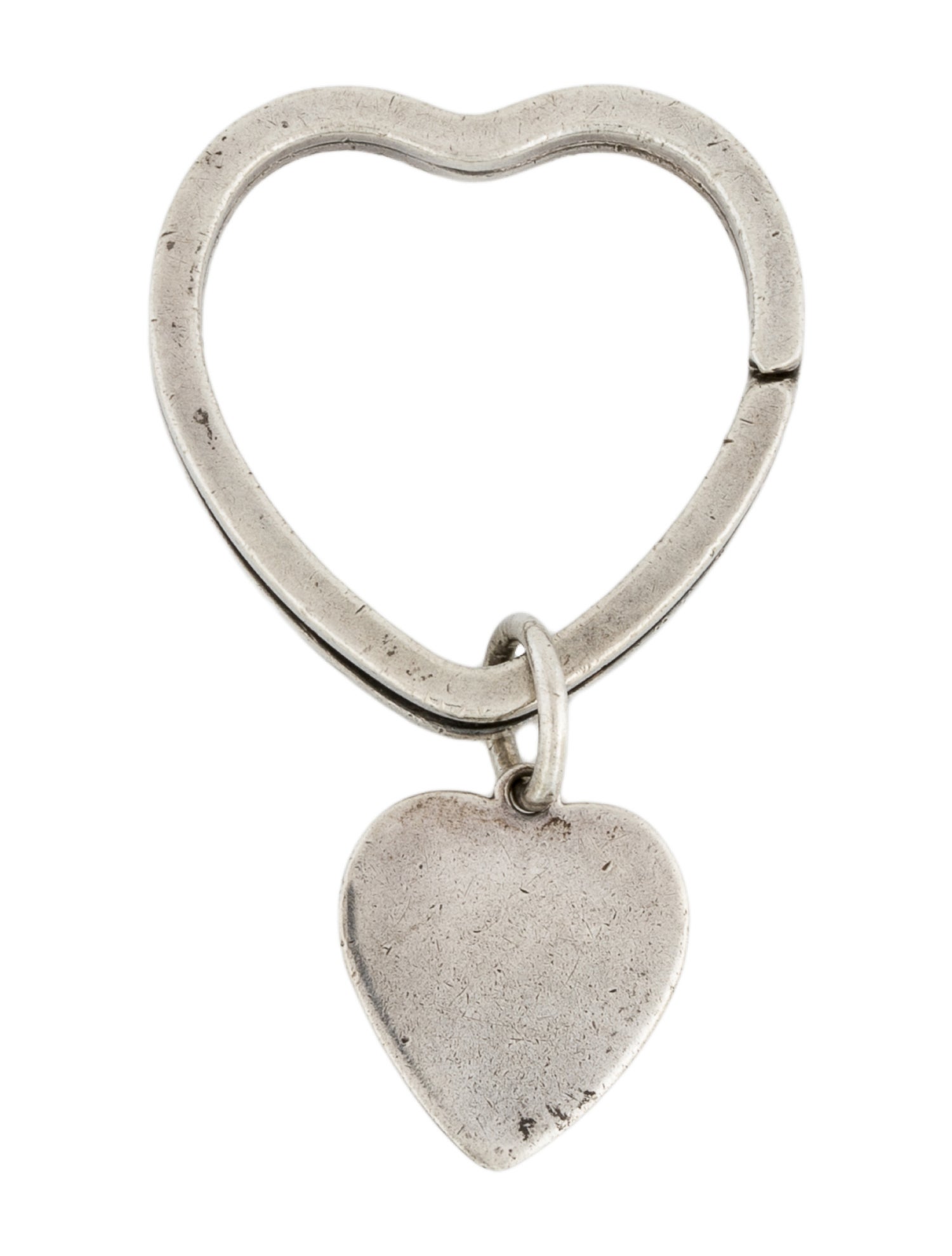 Tiffany & Co. Open Heart Keychain