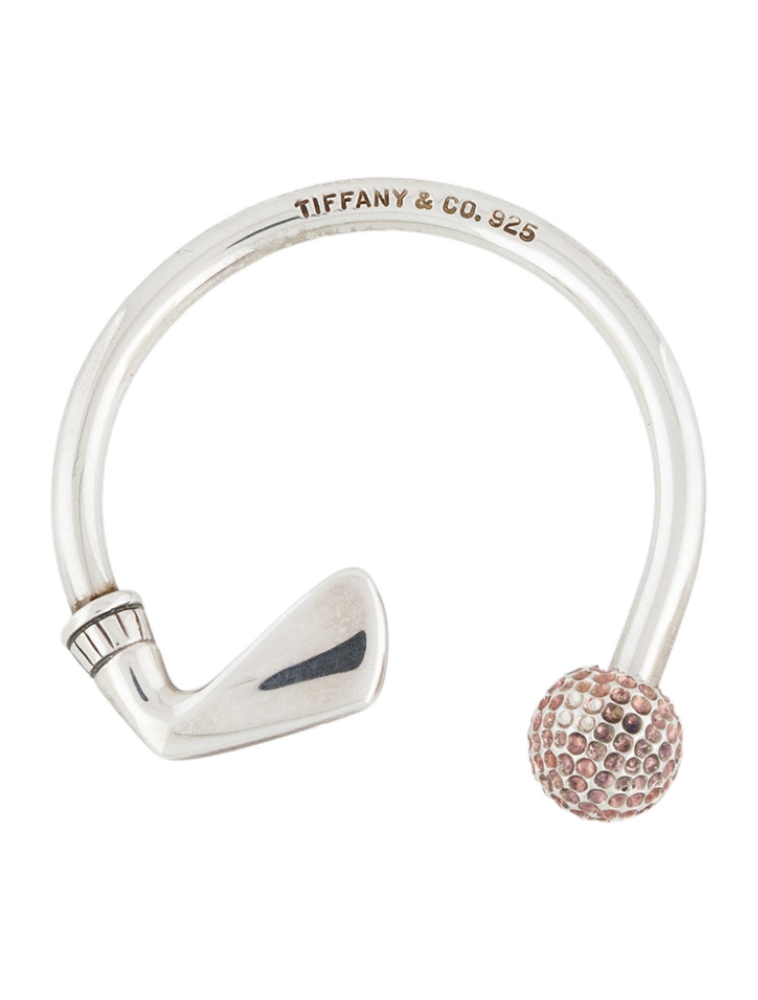 Tiffany & Co. 925 Sterling Silver Keyring