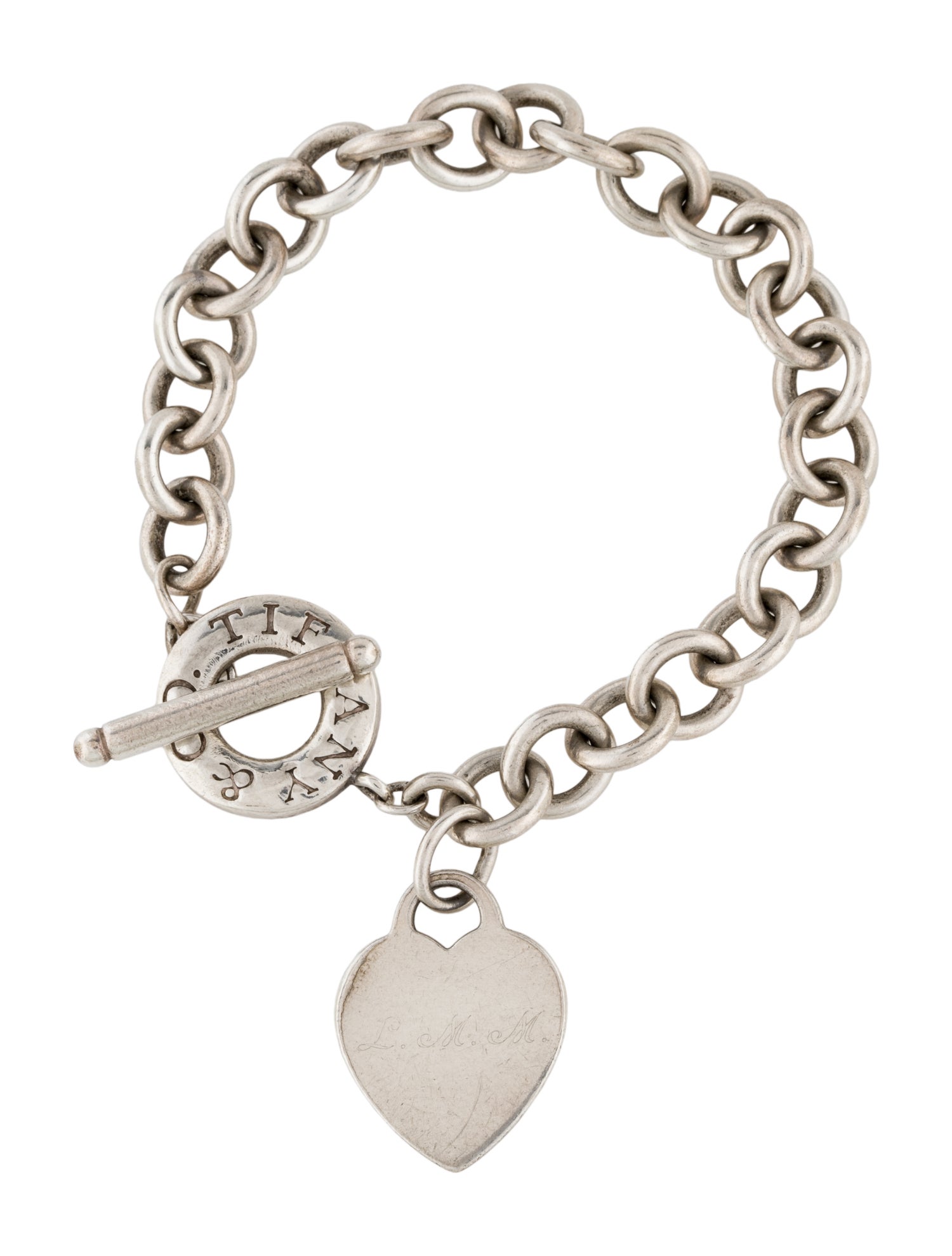 Tiffany & Co. Heart Tag Charm Bracelet