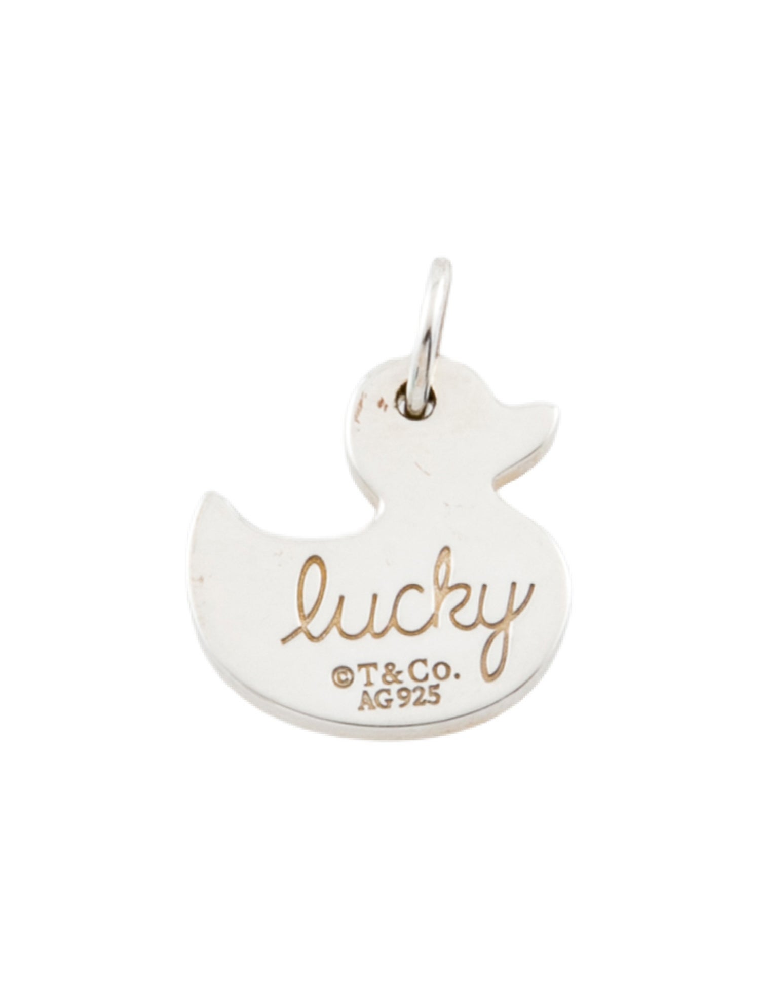 Tiffany & Co. 'Lucky' Duck Charm