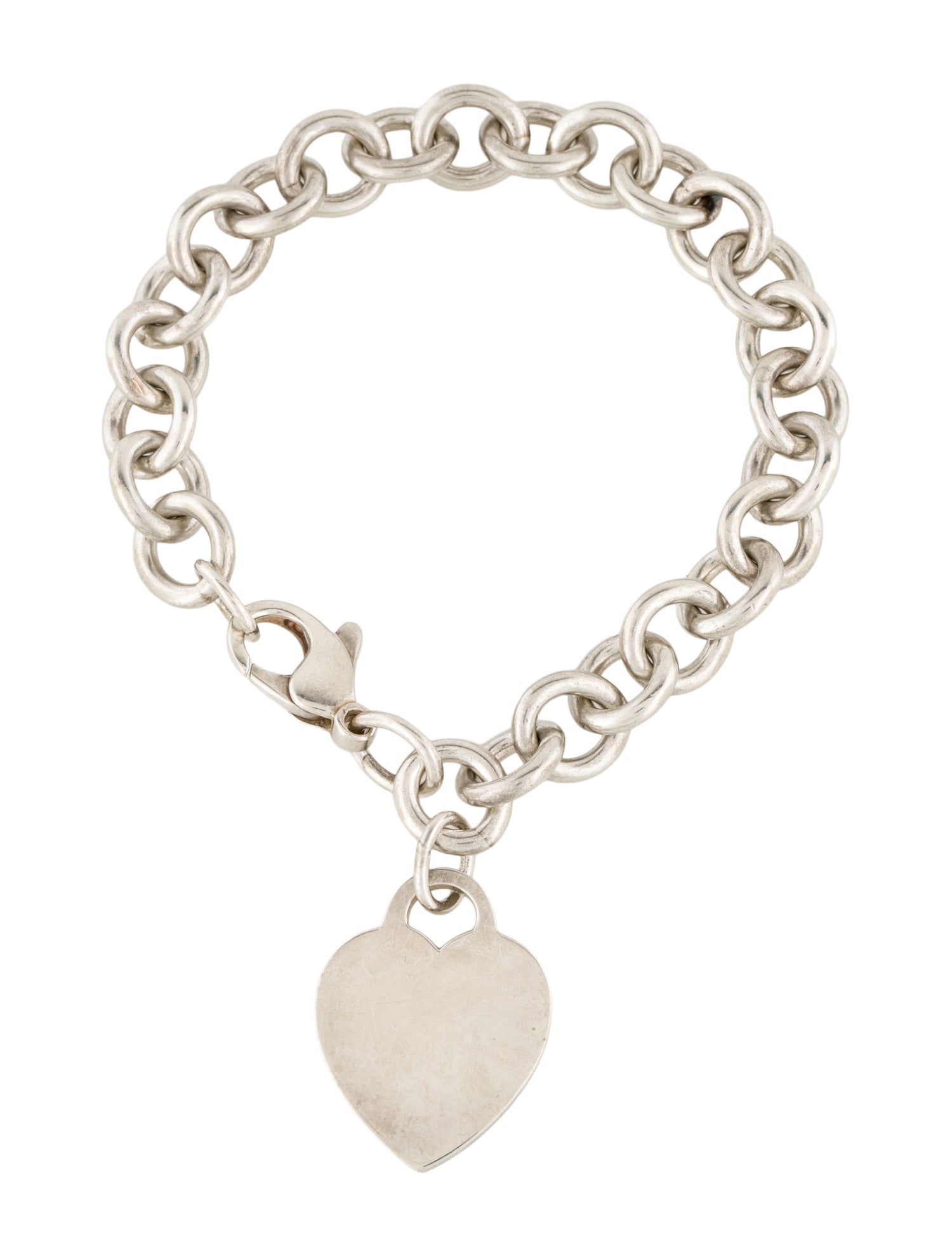 Tiffany & Co. Heart Tag Charm Bracelet