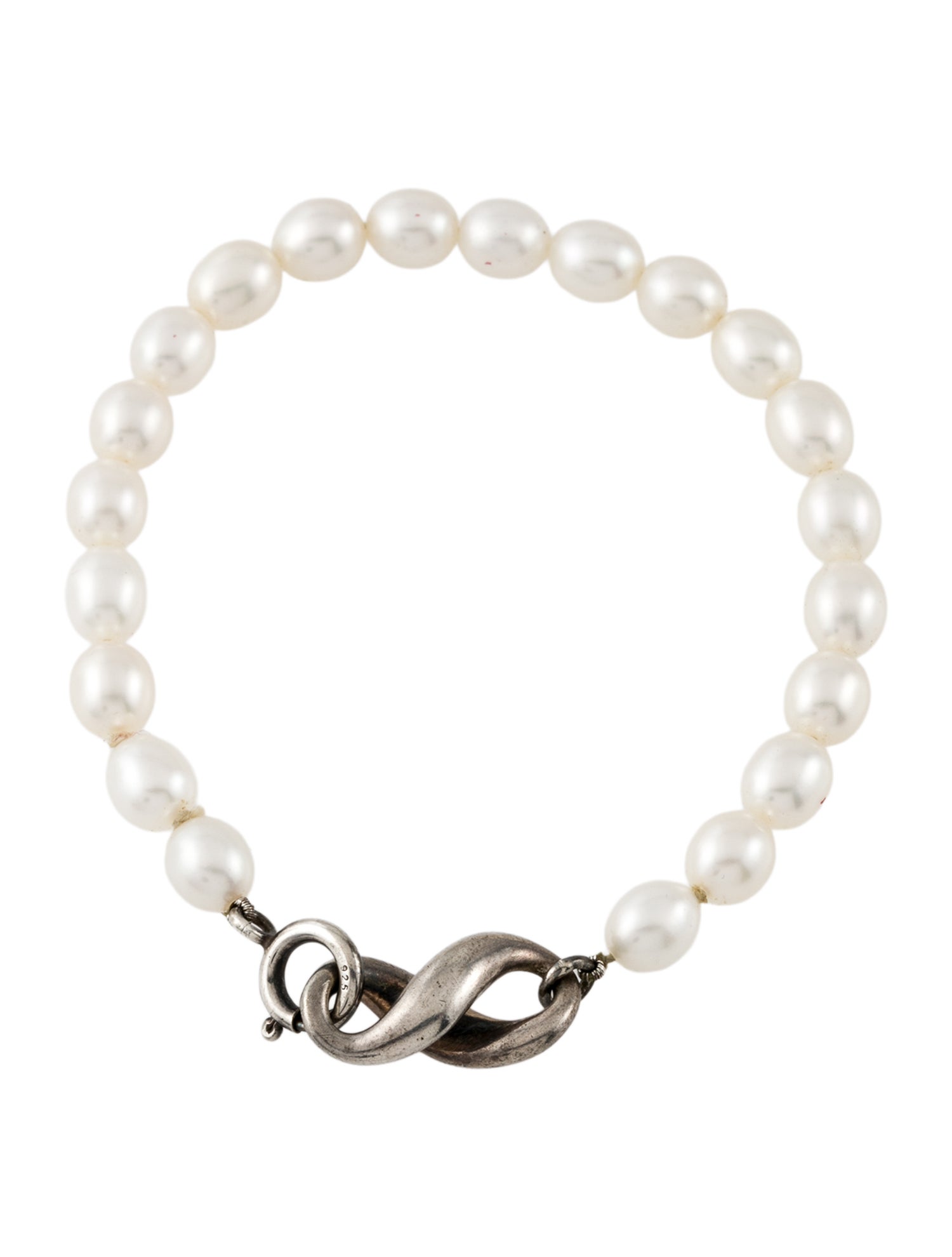 Tiffany & Co. Vintage Pearl Infinity Pearl Bracelet