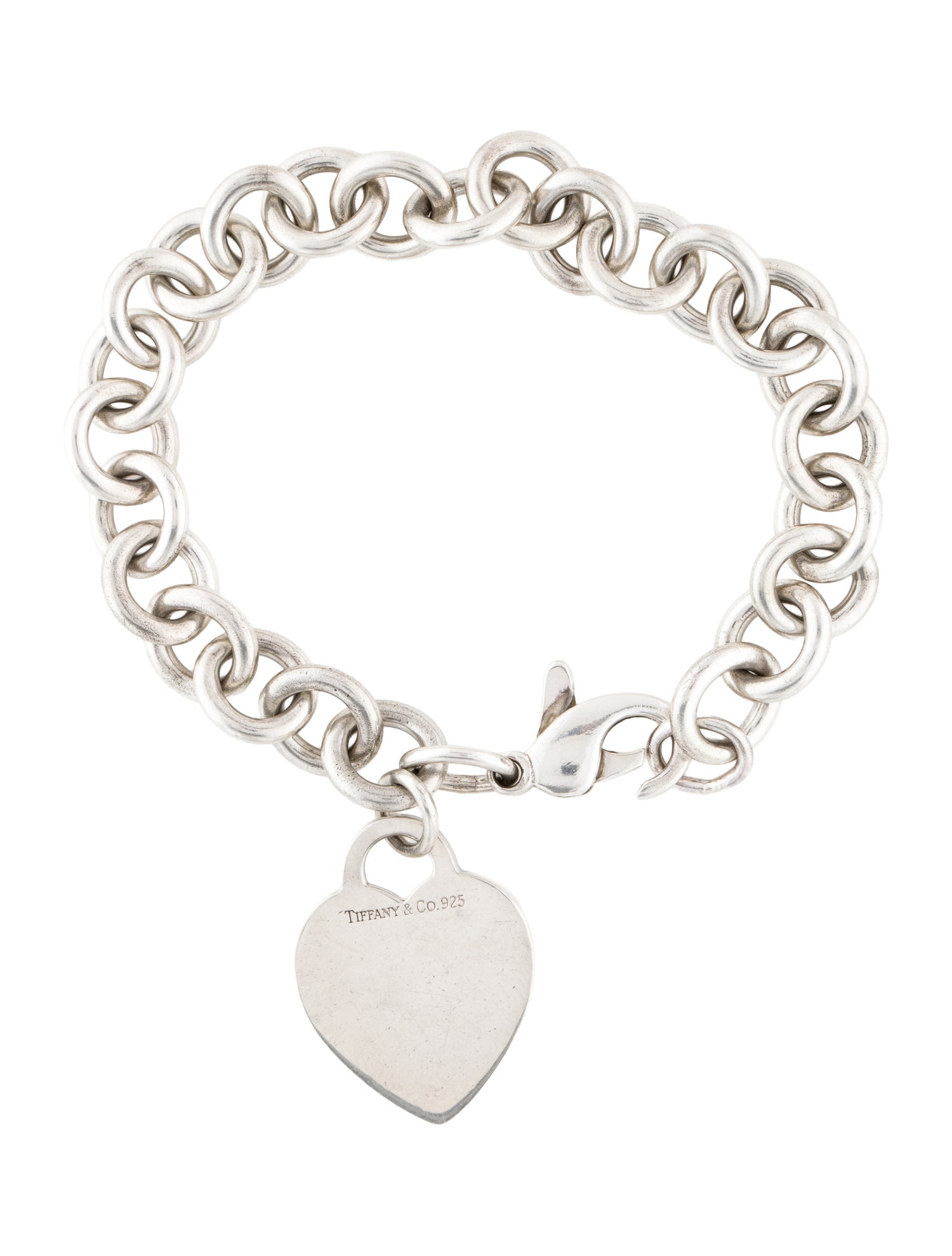 Tiffany & Co. Heart Tag Charm Bracelet