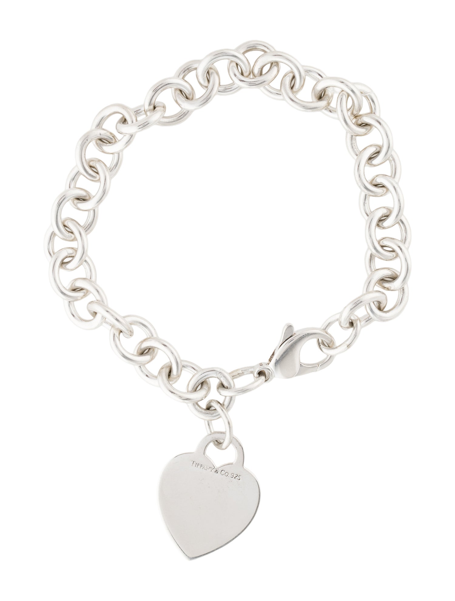 Tiffany & Co. Heart Tag Charm Bracelet