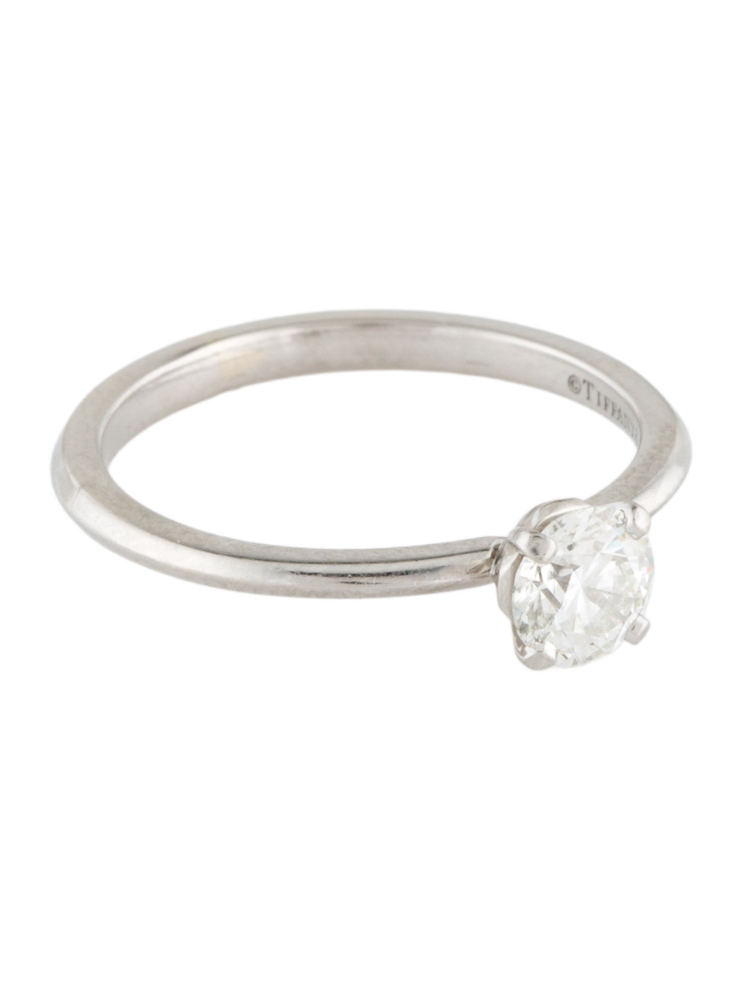 Tiffany & Co. Platinum Diamond Engagement Ring