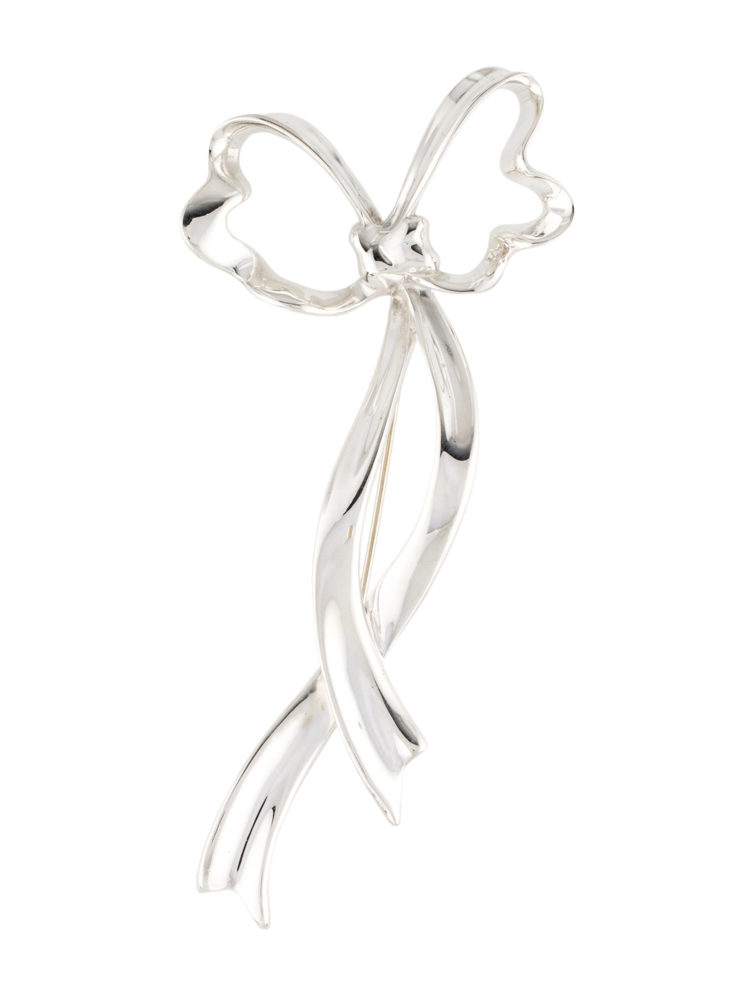 Tiffany & Co. Vintage Ribbon Bow Brooch Pin