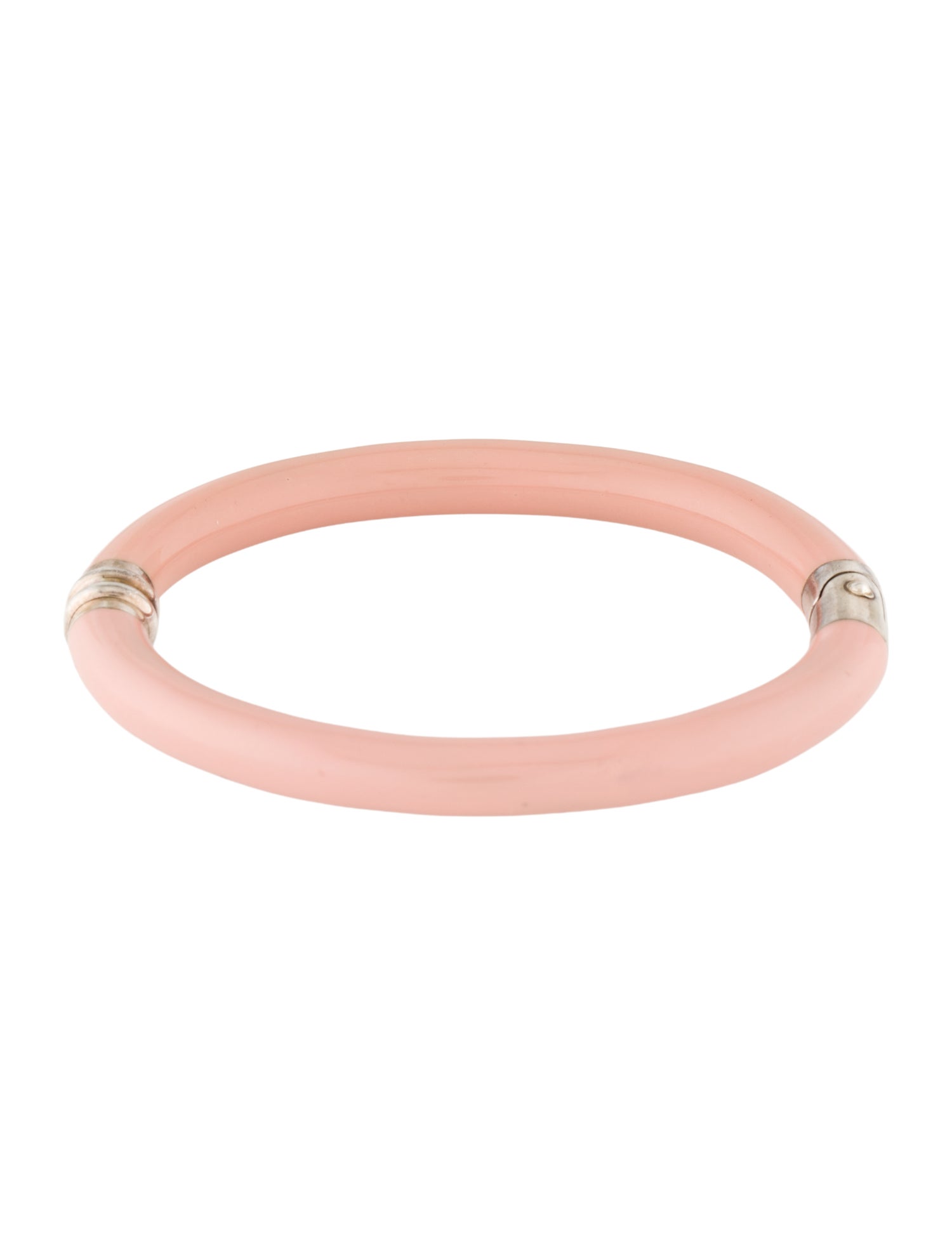 Tiffany & Co. Enamel Hinged Bangle Bracelet