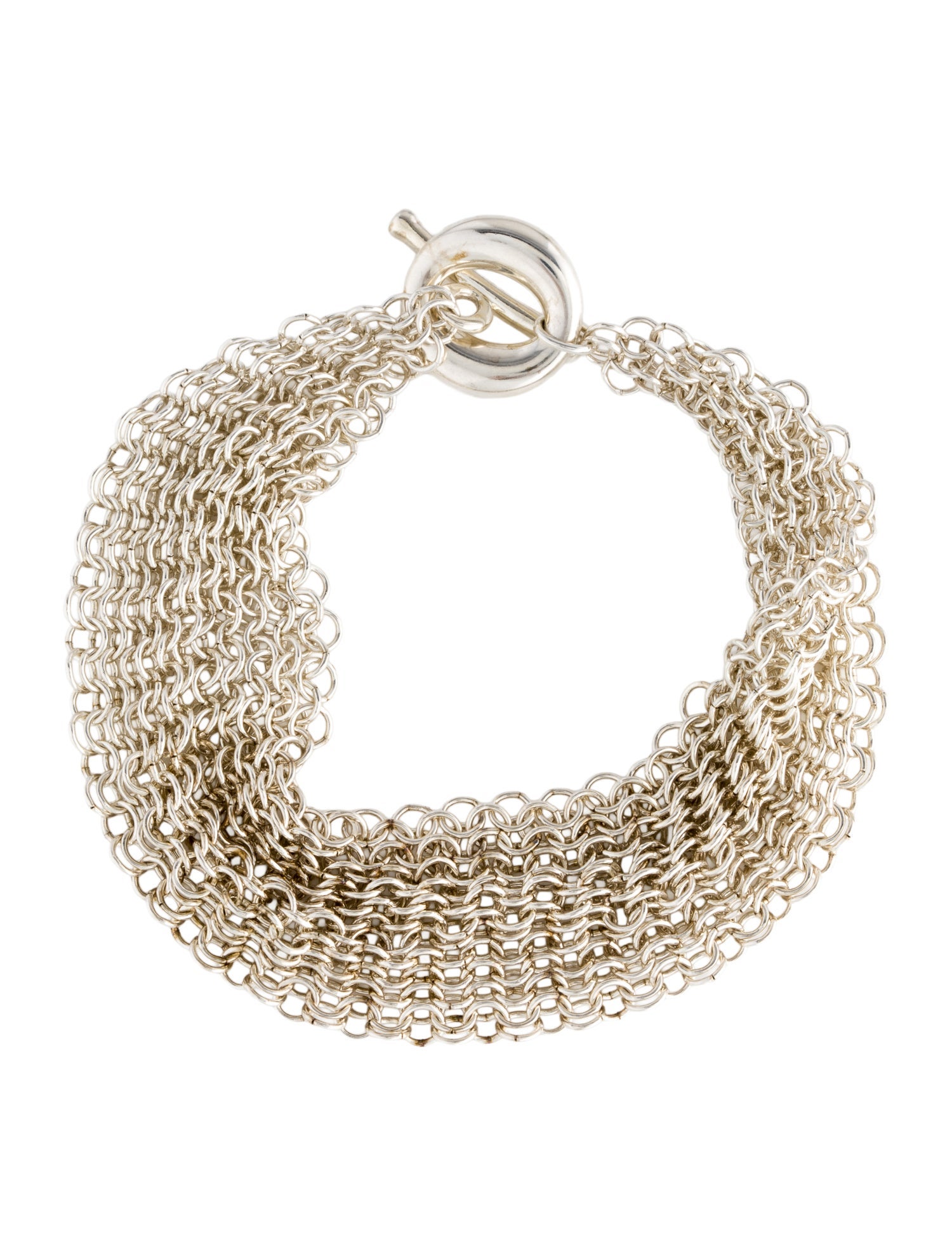 Tiffany & Co. Mesh Toggle Bracelet