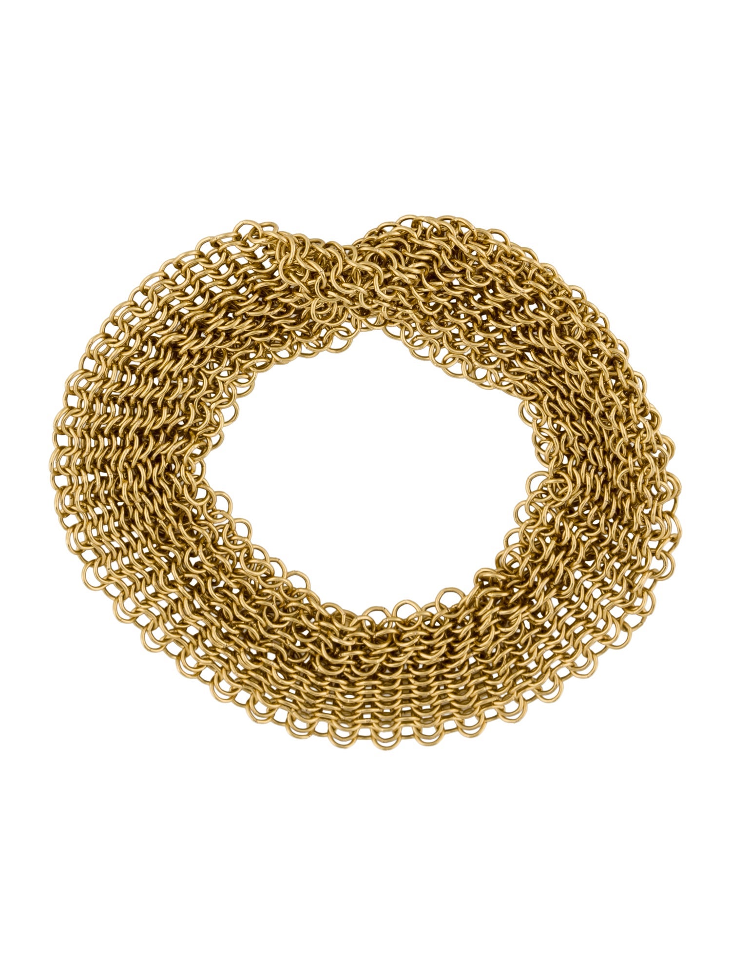 Tiffany & Co. 18K Mesh Bracelet