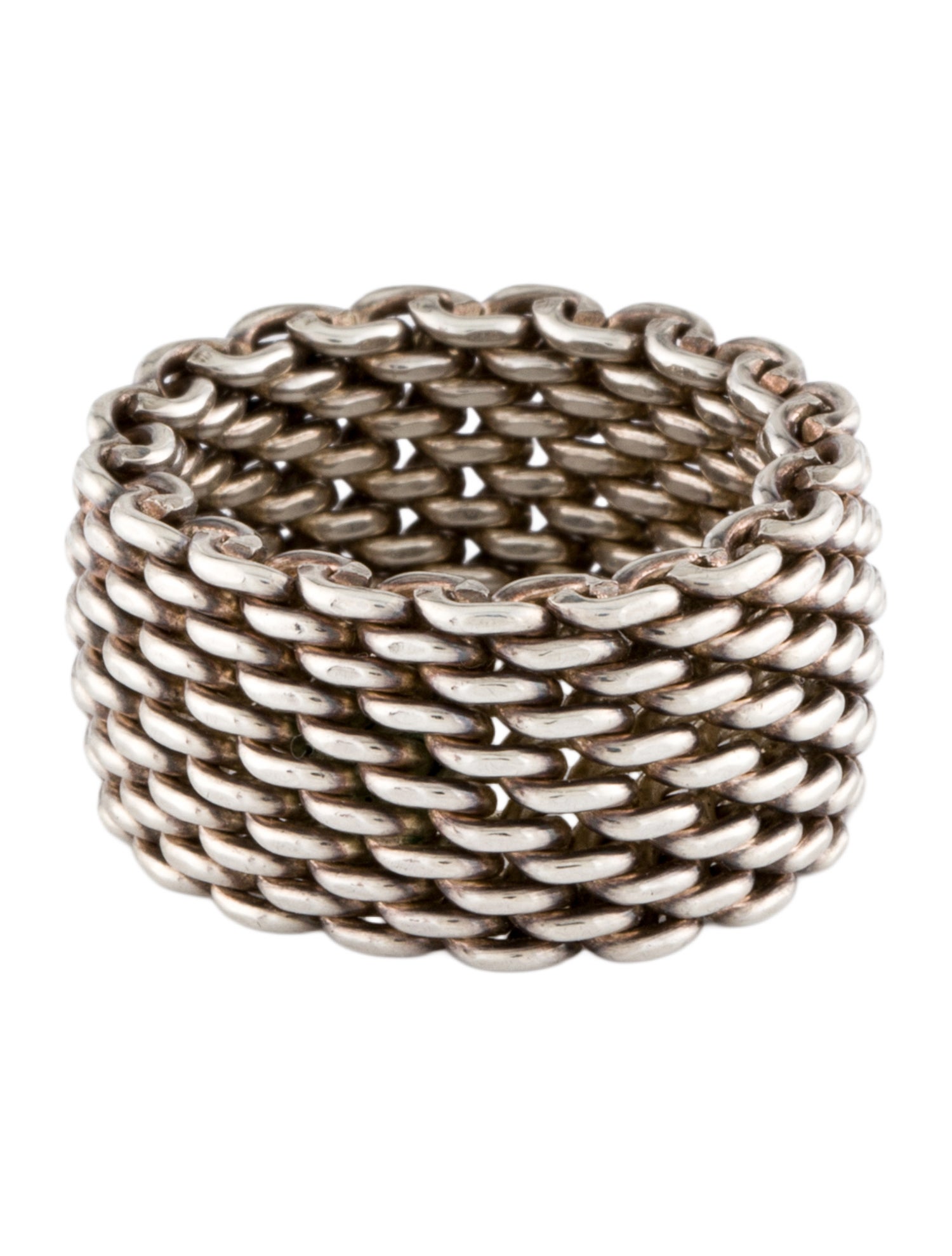 Tiffany & Co. Somerset Mesh Ring