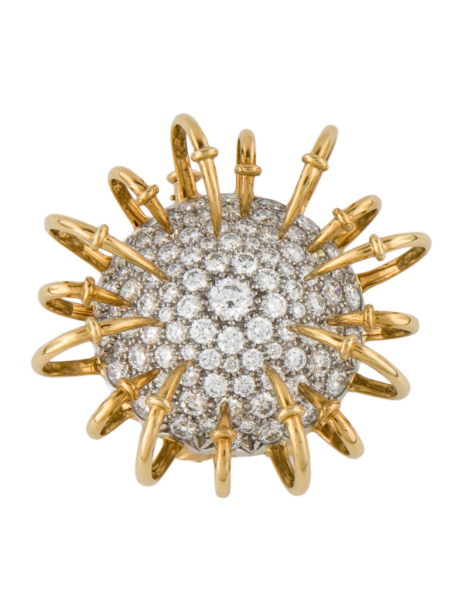 Tiffany & Co. 6.40ctw Diamond Apollo Brooch