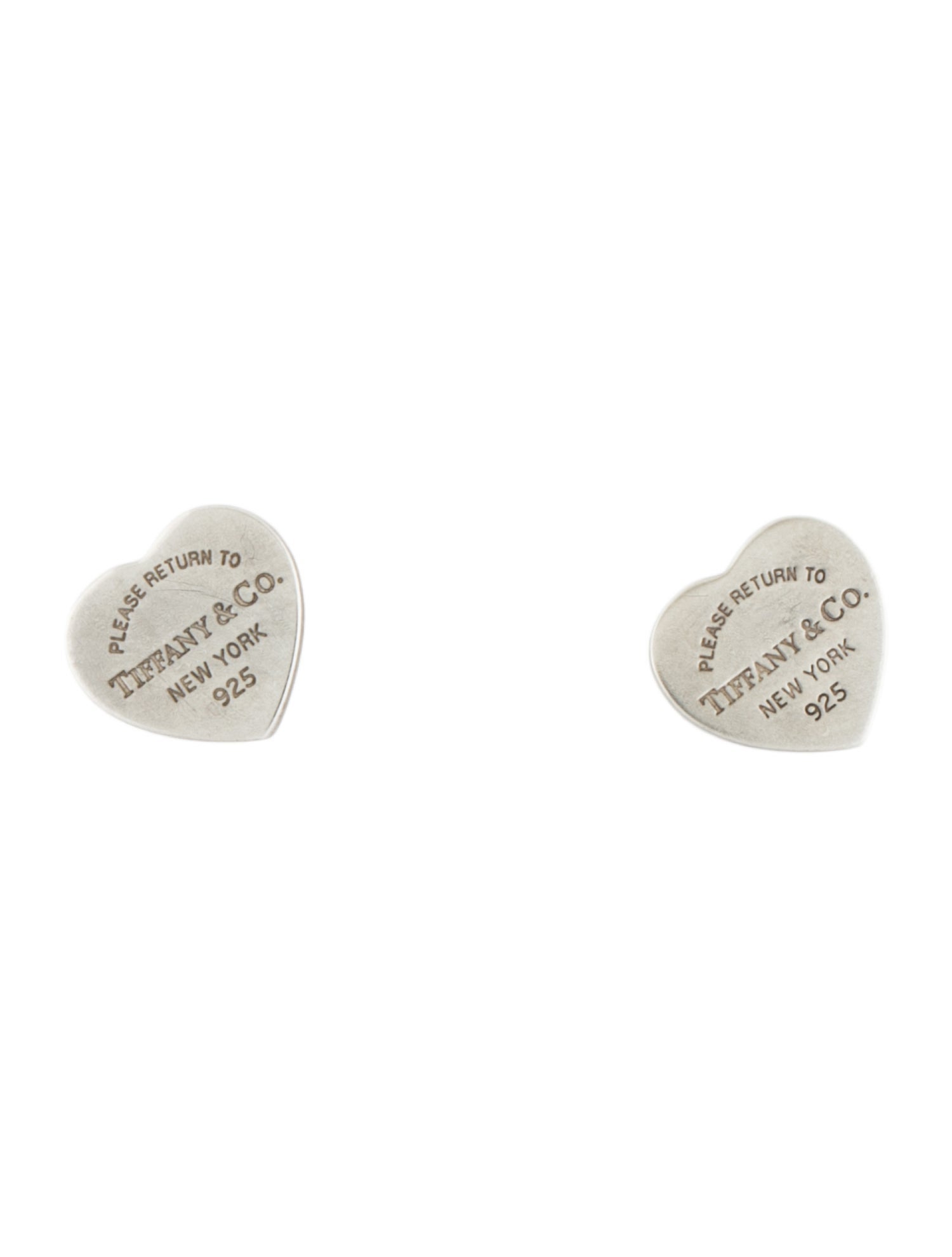 Tiffany & Co. Mini Heart Tag Stud Earrings