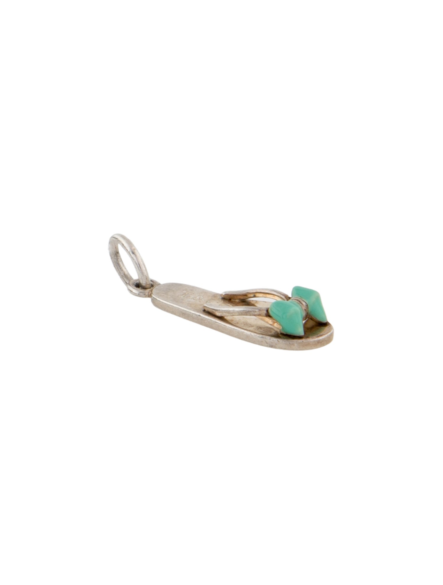 Tiffany & Co. Enamel Flip Flop Sandal Charm