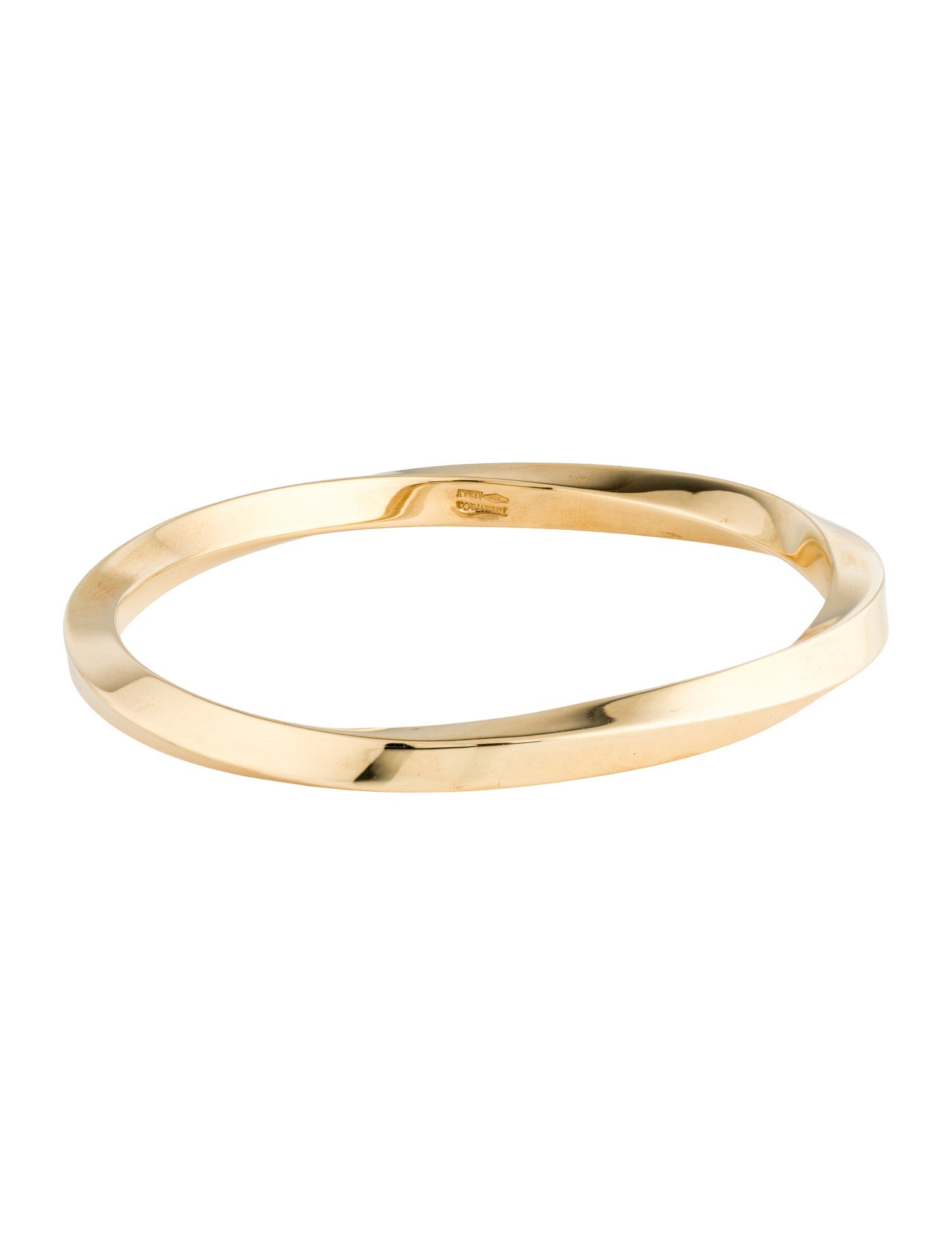 Tiffany & Co. 18K Twist Bangle Bracelet