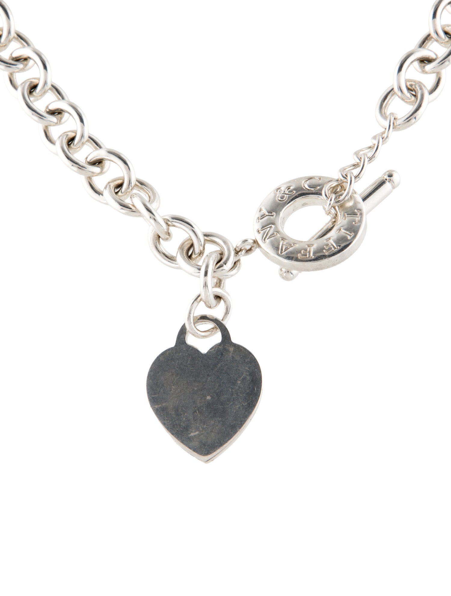Tiffany & Co. Heart Tag Toggle Necklace