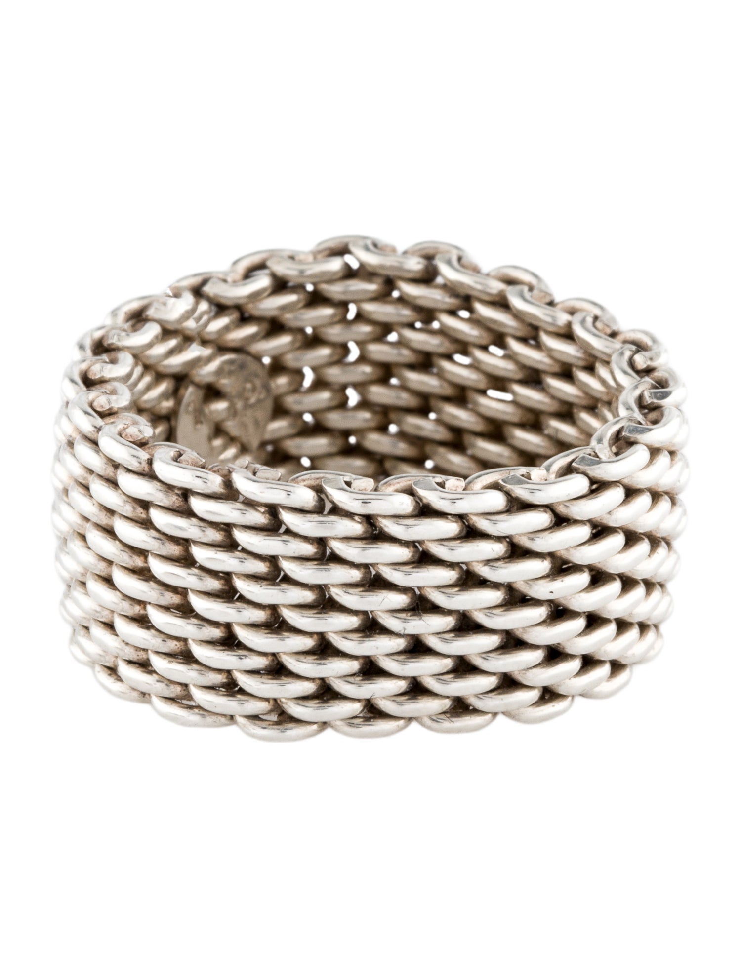 Tiffany & Co. Somerset Mesh Ring