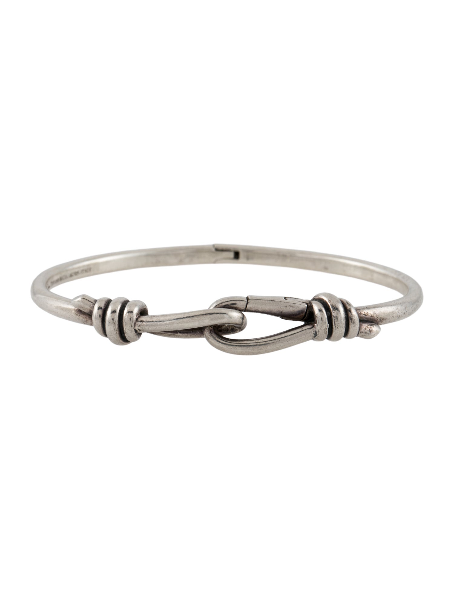 Tiffany & Co. Knot Hinged Bangle Bracelet