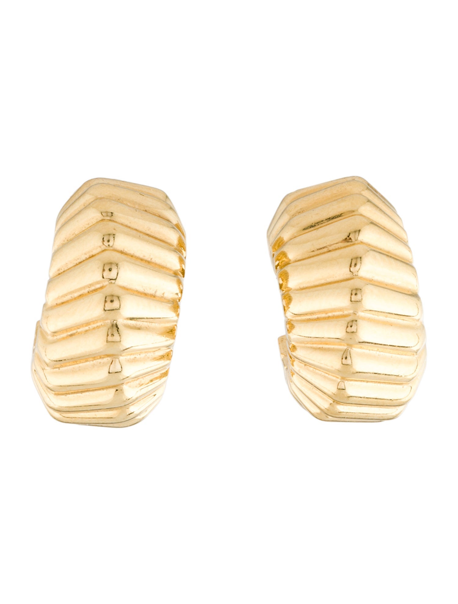 Tiffany & Co. Vintage 18K Cordis Earclip Earrings