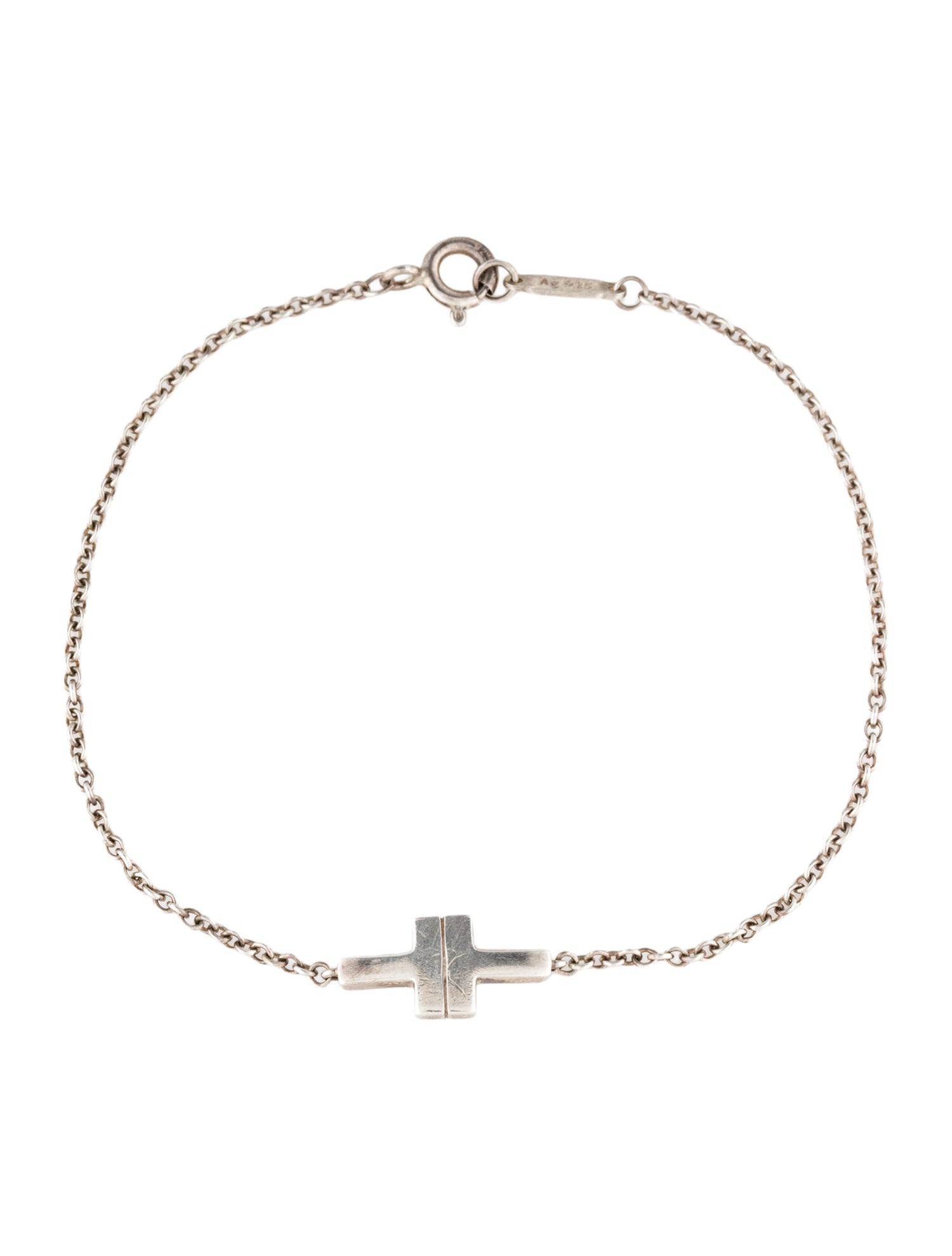 Tiffany & Co. T Two Single Chain Bracelet