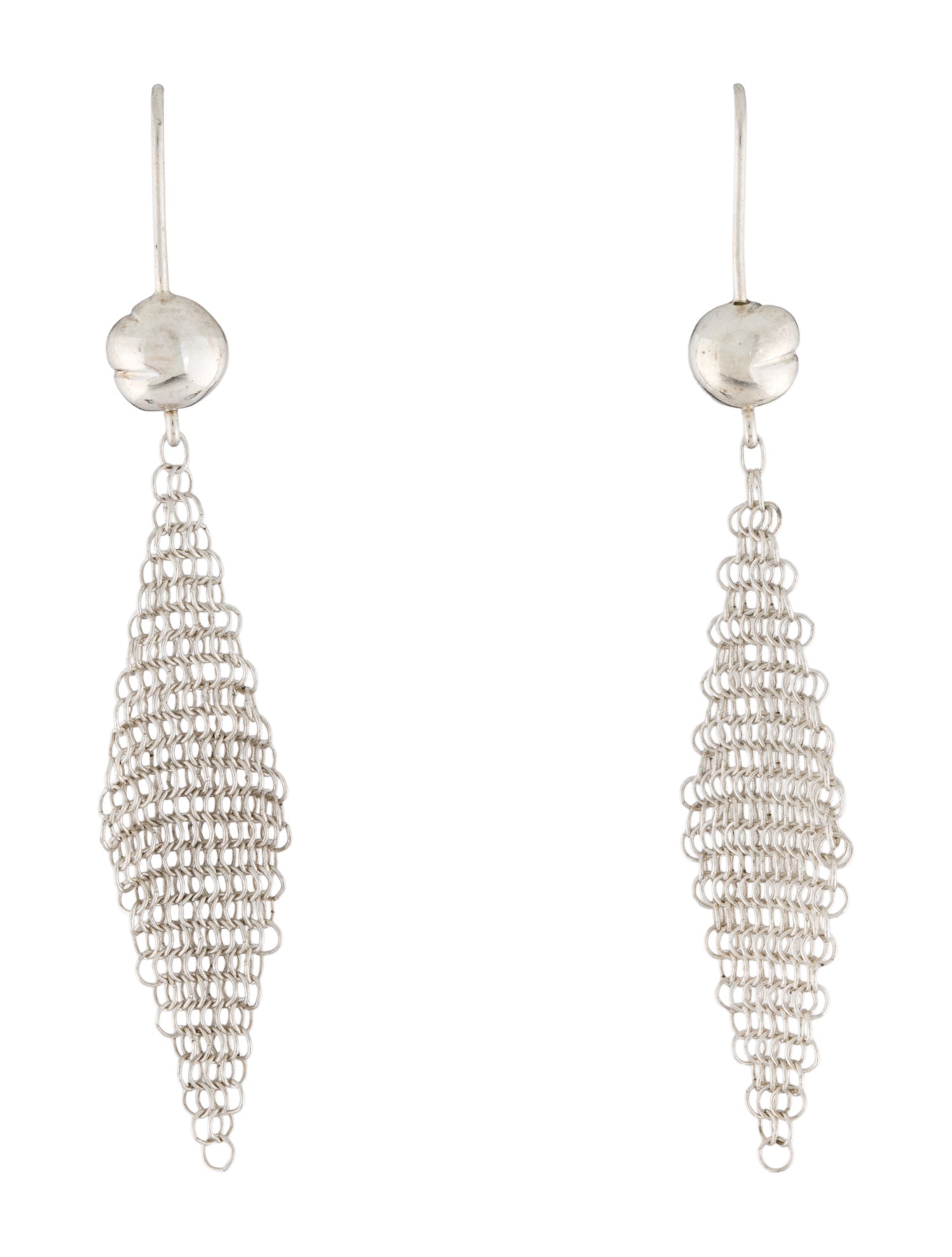 Tiffany & Co. Vintage Mesh Earrings