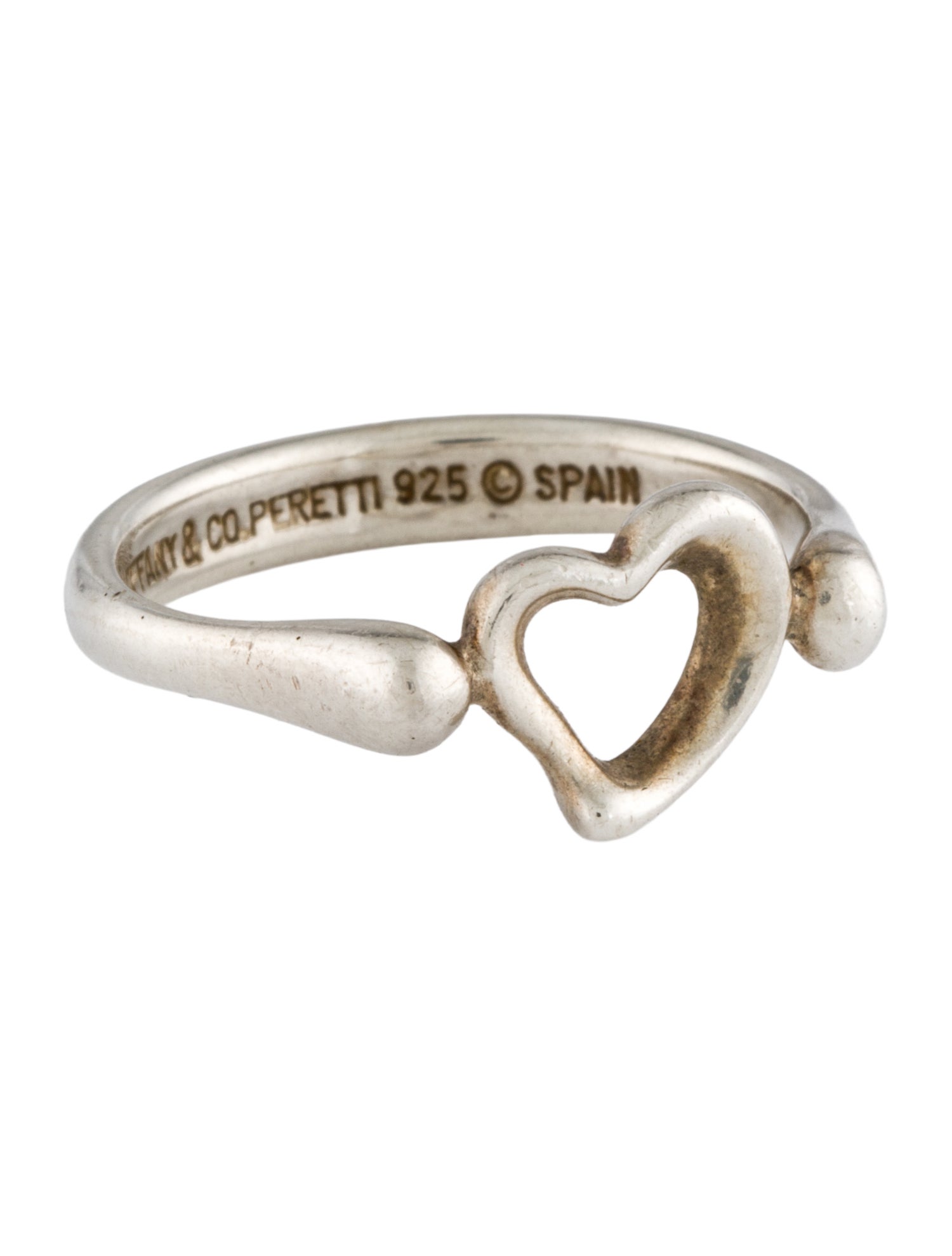 Tiffany & Co. Open Heart Ring