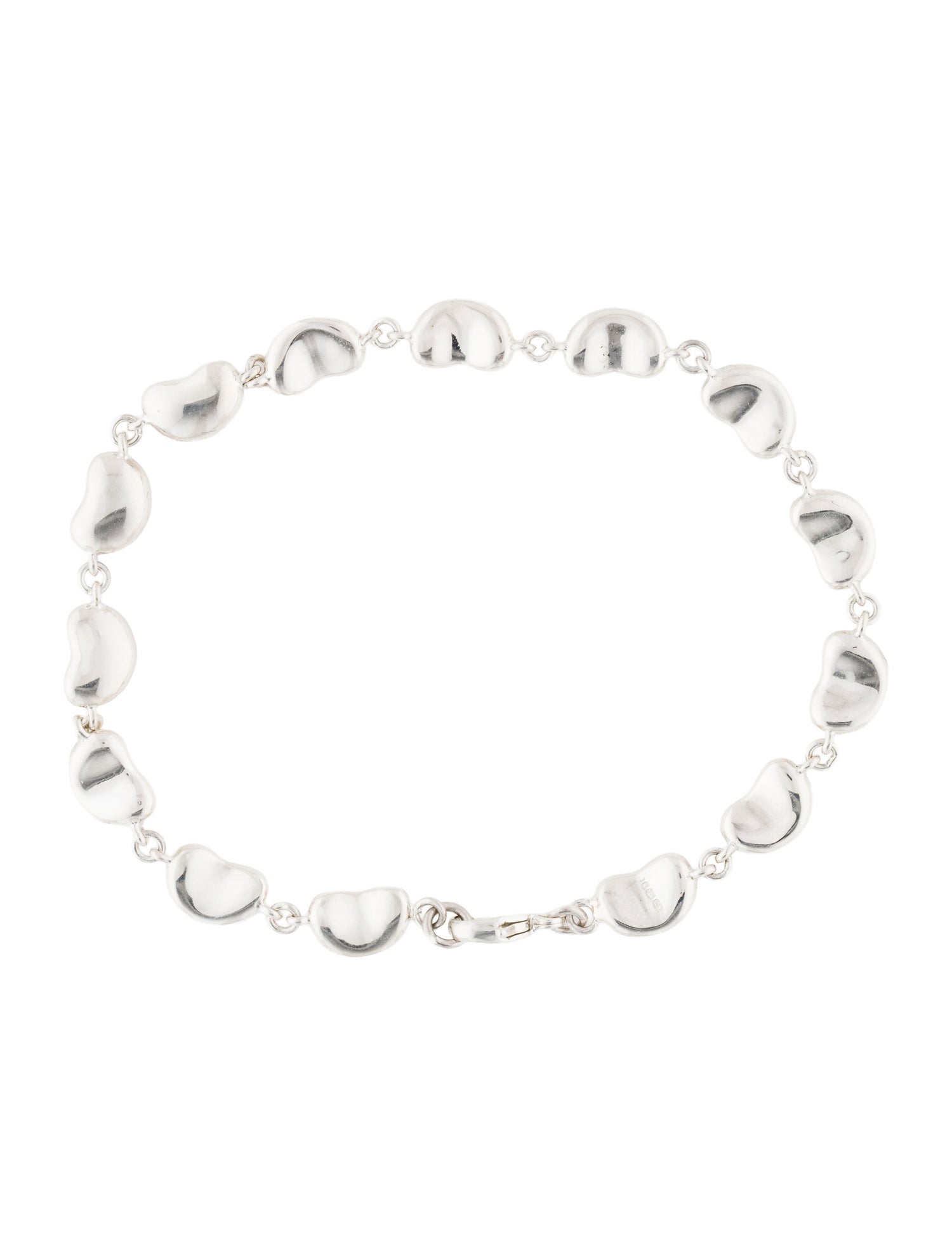 Tiffany & Co. Mini Continuous Bean Design Link Bracelet