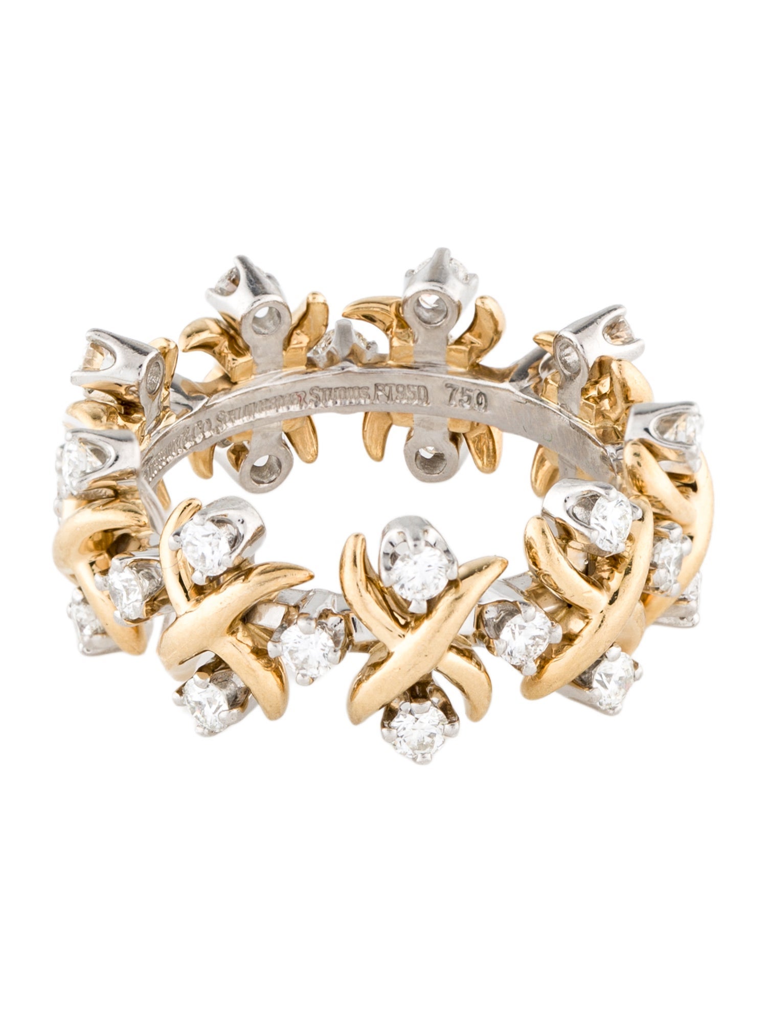 Tiffany & Co. Diamond Schlumberger Lynn Ring