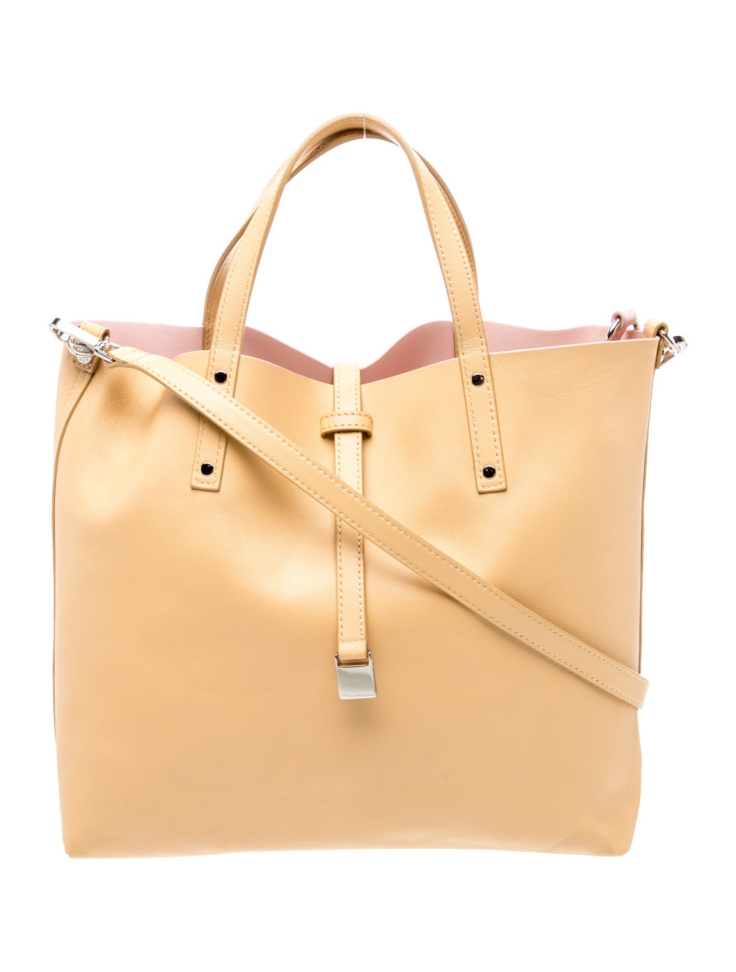 Tiffany & Co. Leather Top Handle Bag