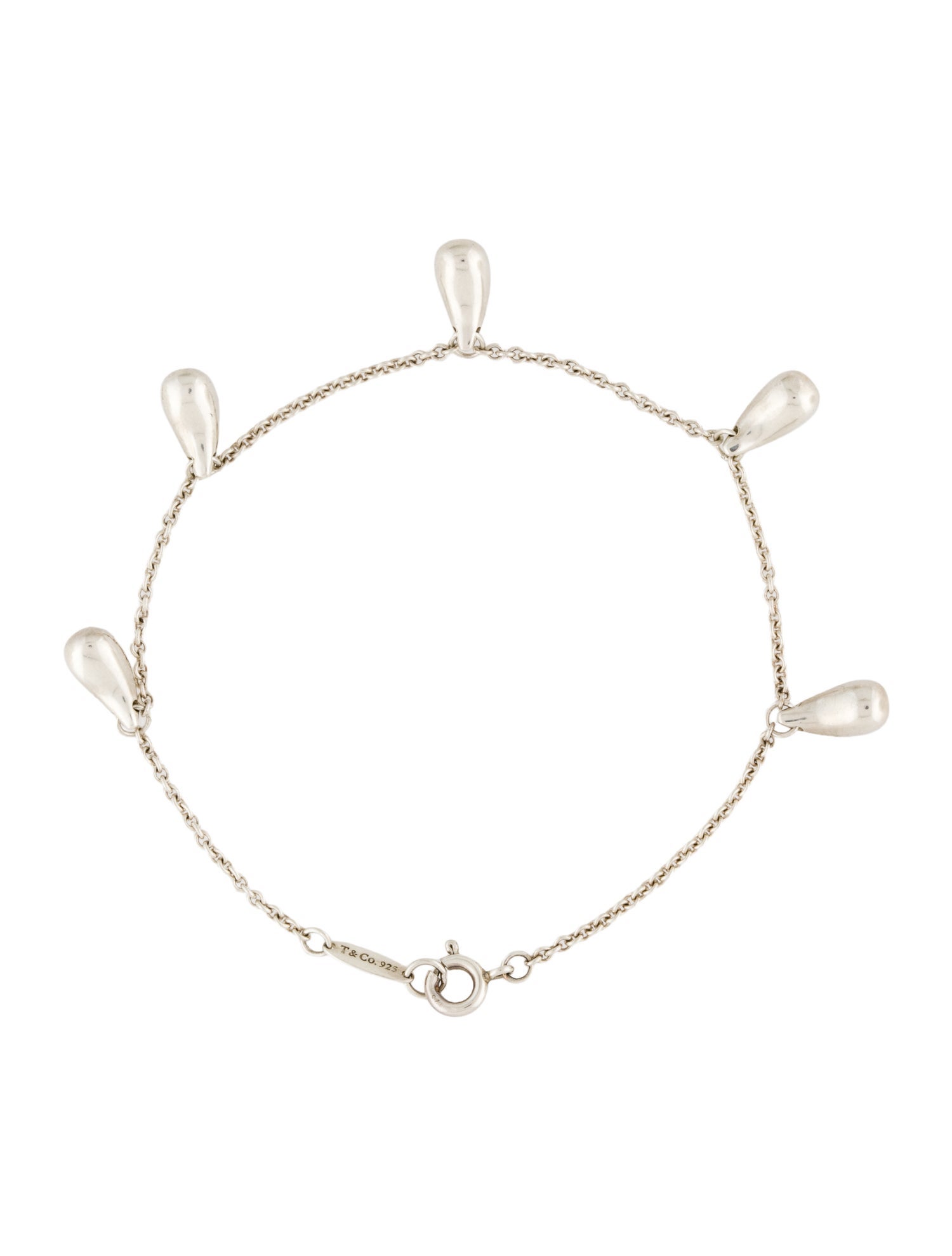 Tiffany & Co. Teardrop Station Bracelet