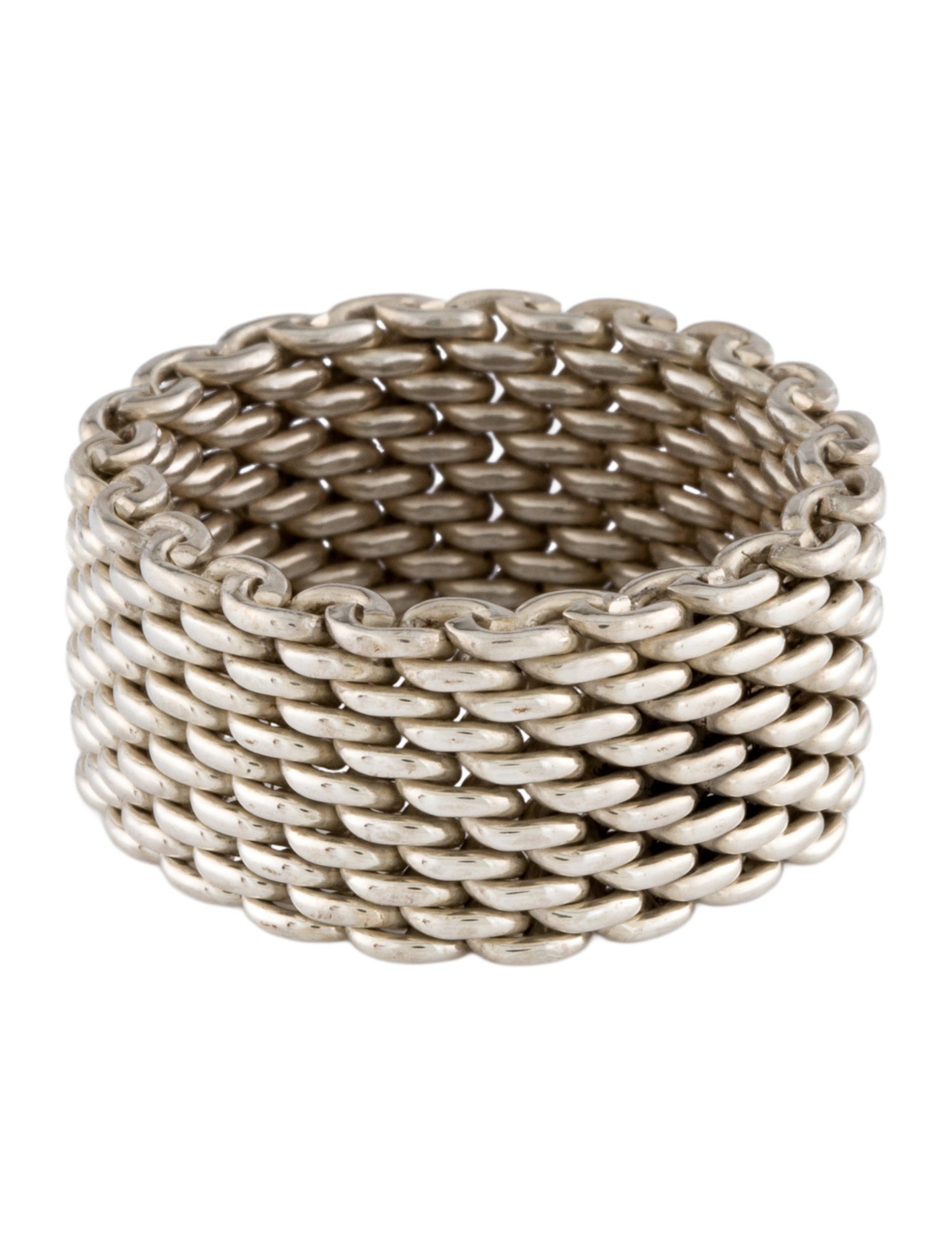 Tiffany & Co. Somerset Mesh Ring