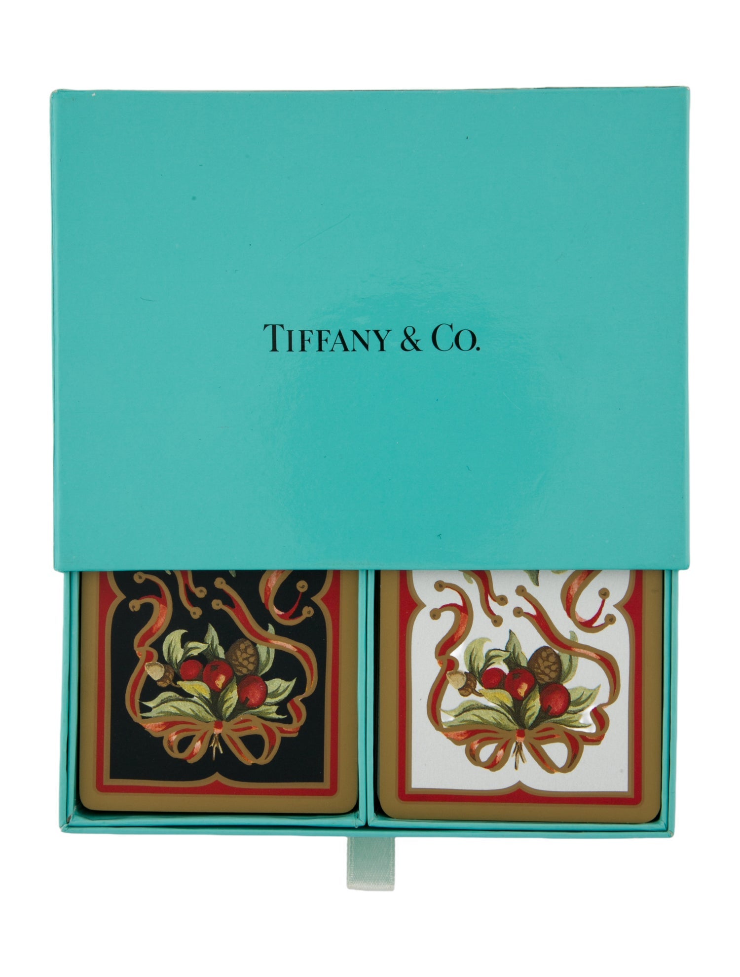 Tiffany & Co. Holiday Christmas Playing Cards 2 Decks