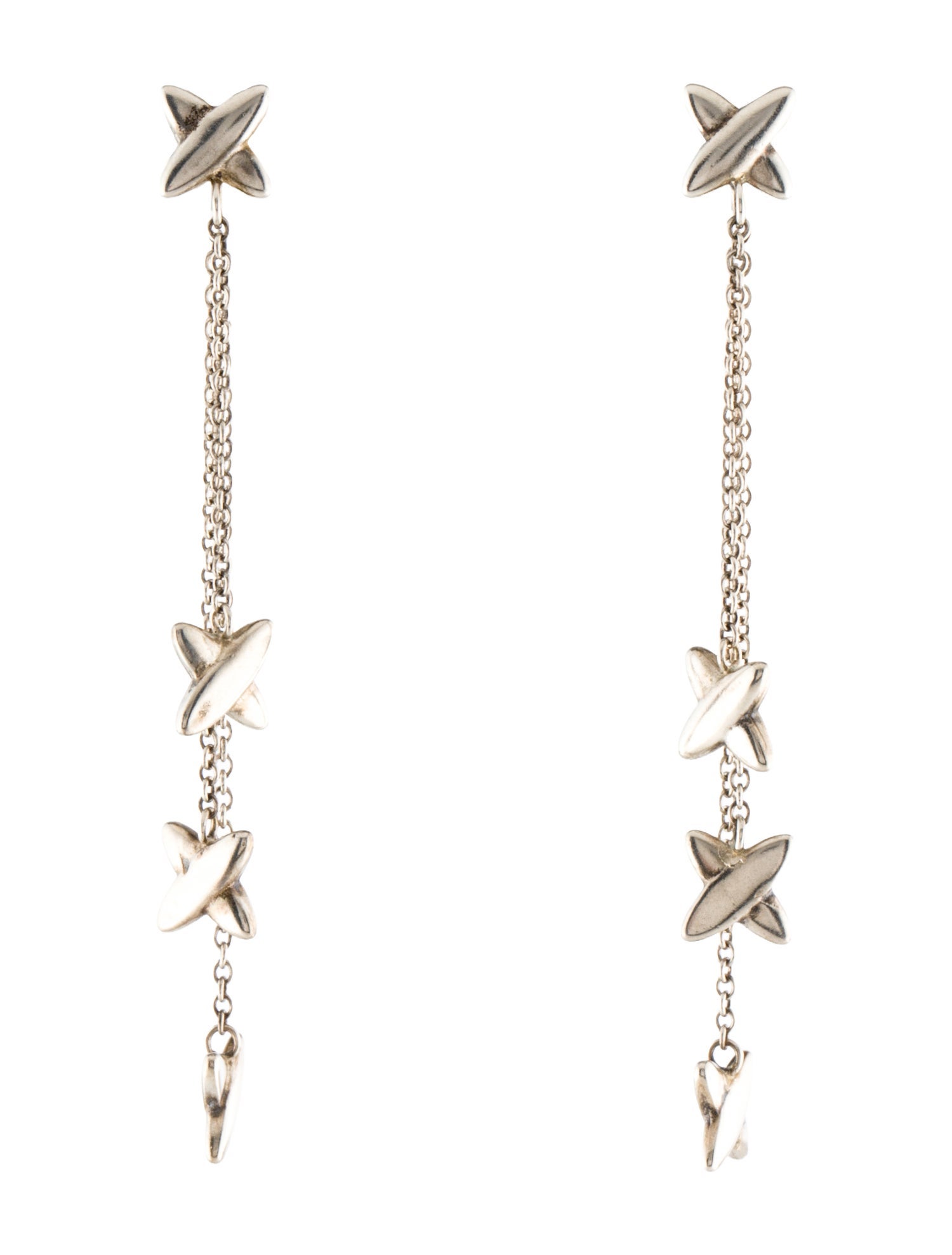 Tiffany & Co. Graffiti X Drop Earrings