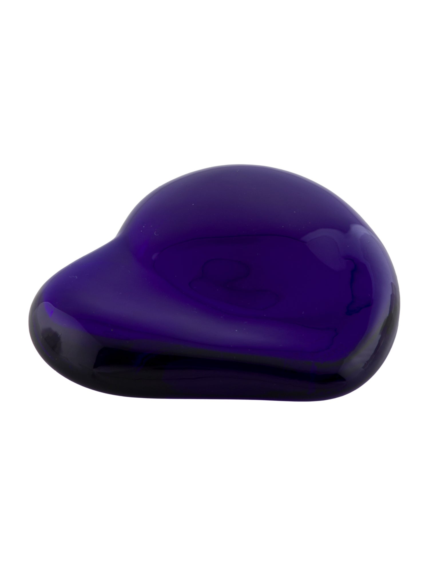 Tiffany & Co. Elsa Peretti Glass Heart Paperweight