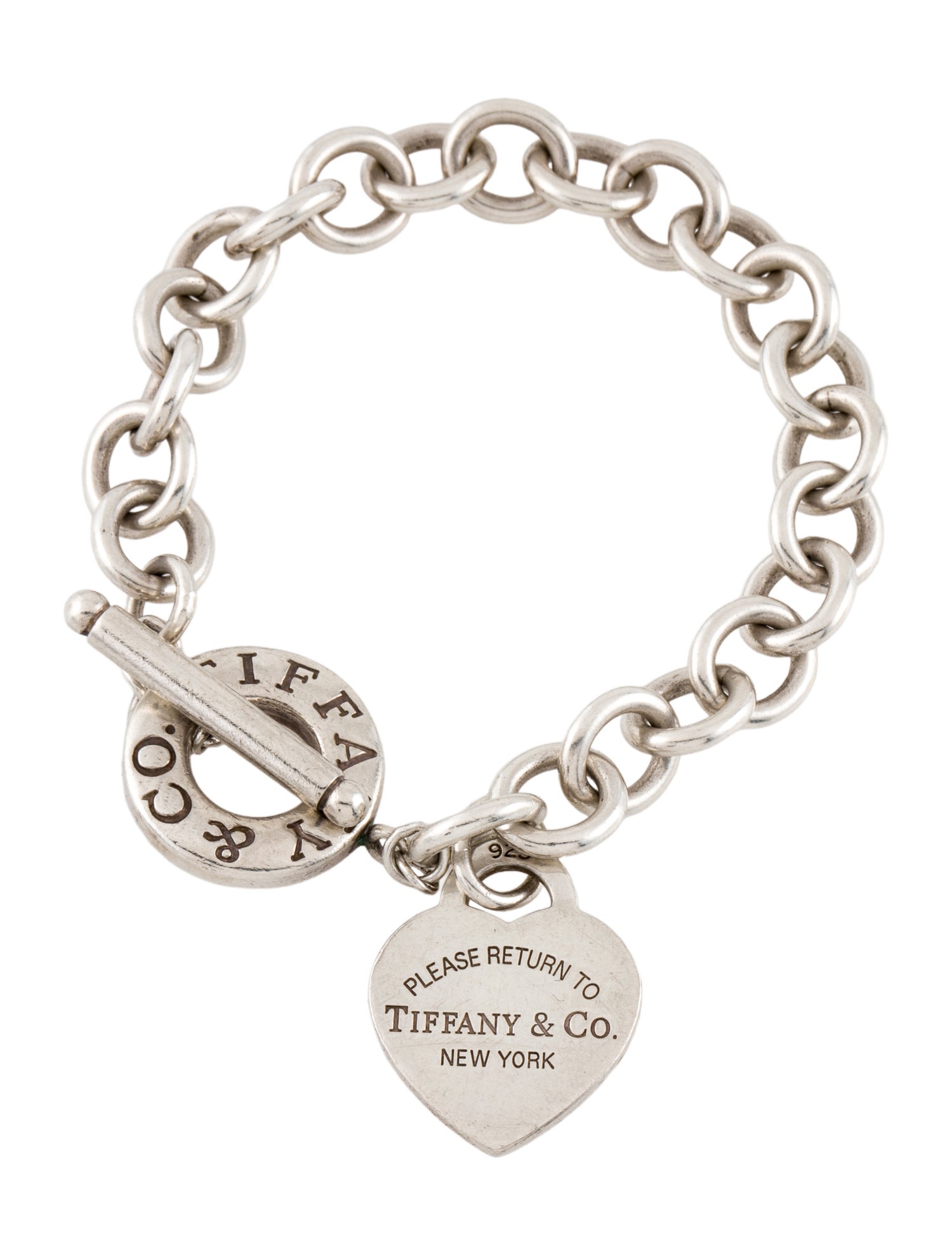 Tiffany & Co. Heart Tag Toggle Bracelet
