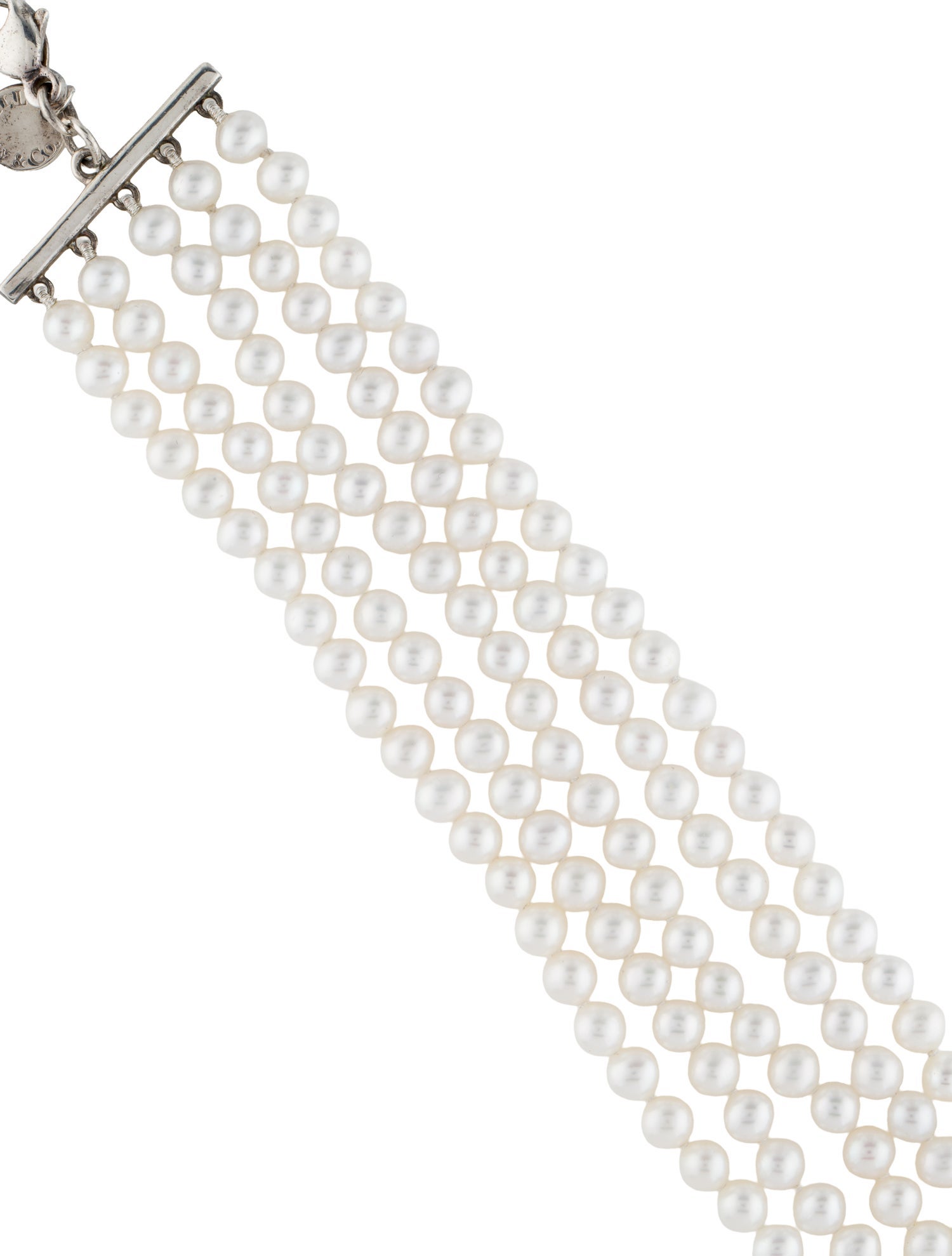 Tiffany & Co. Pearl Multistrand Bracelet