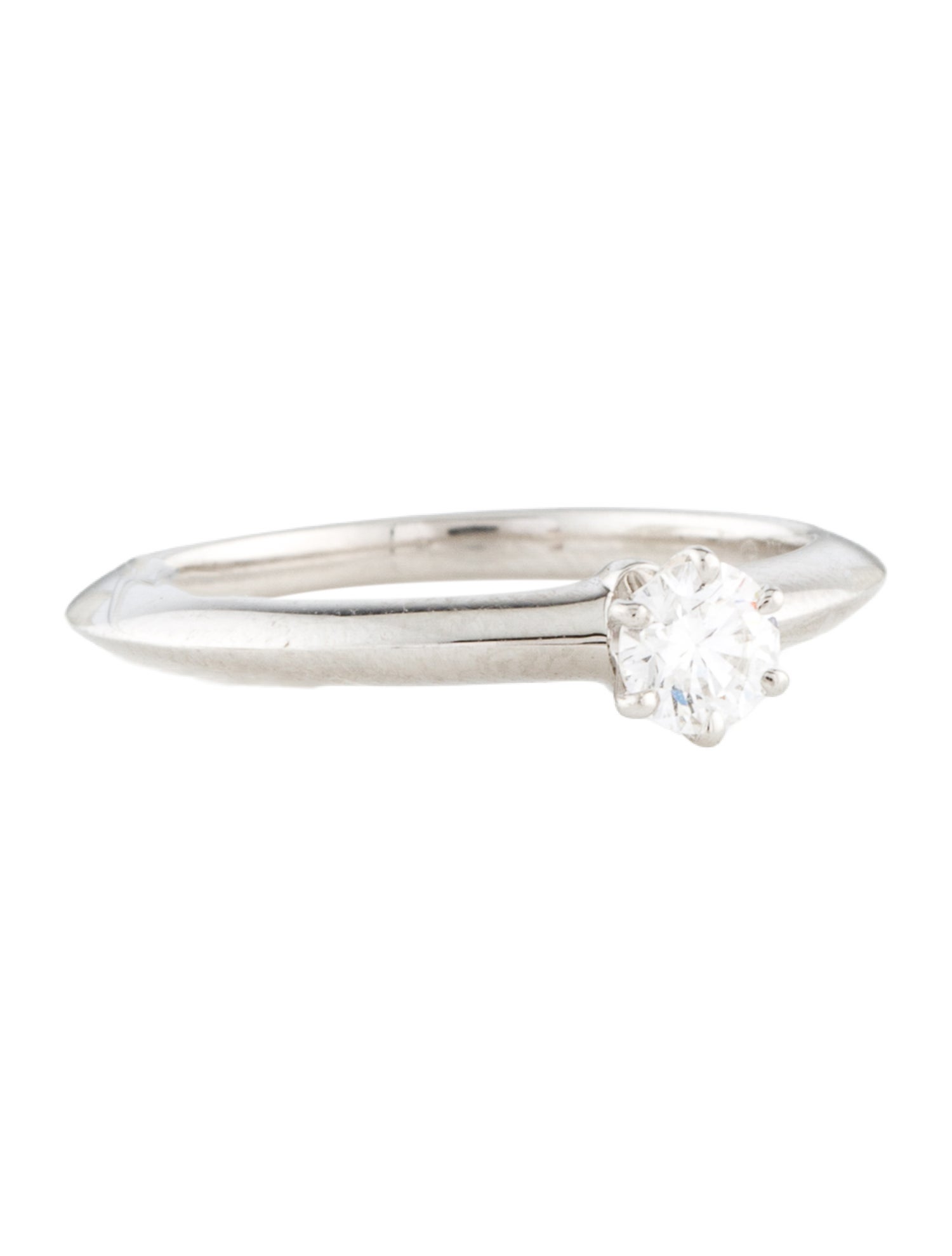 Tiffany & Co. Platinum Diamond Engagement Ring
