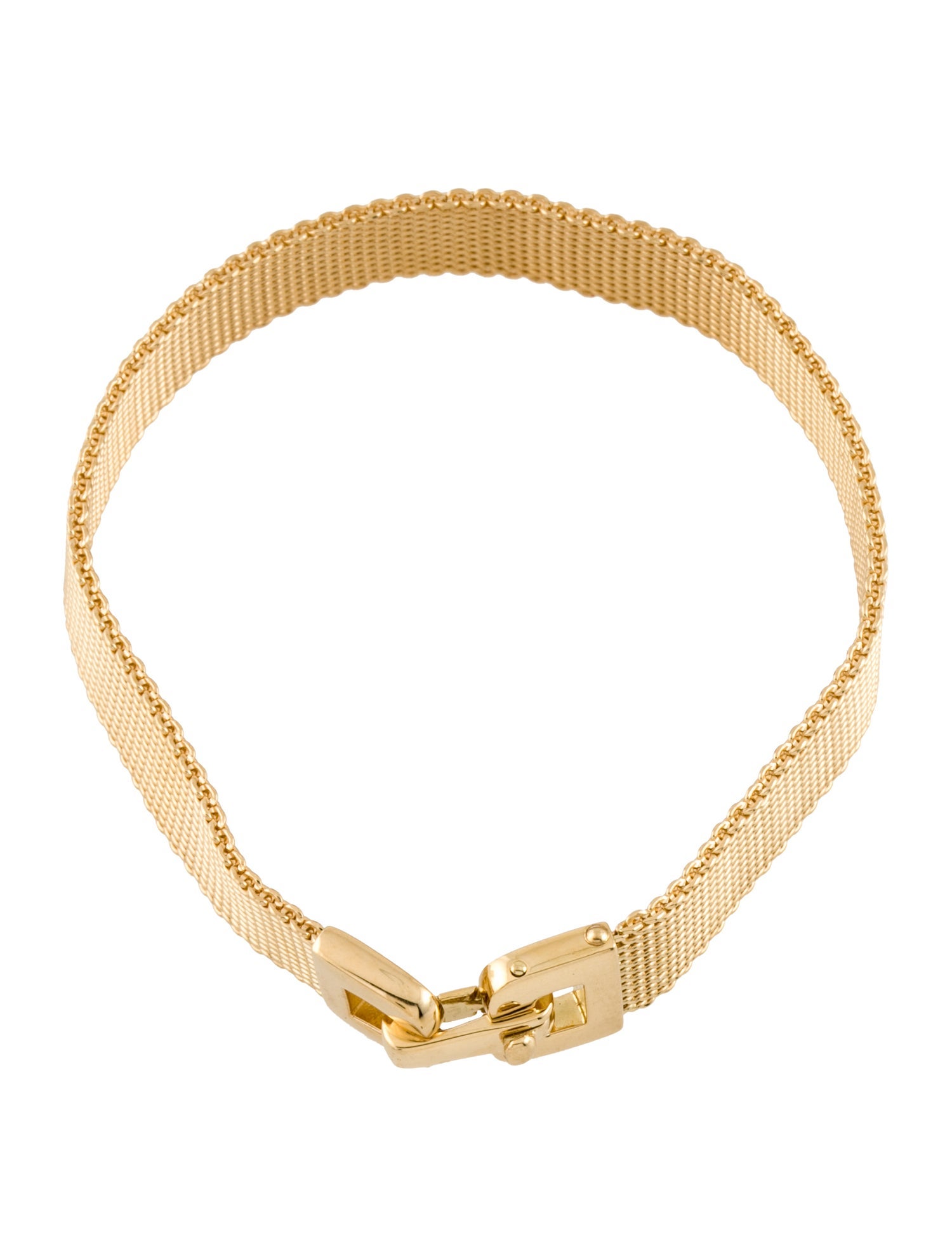 Tiffany & Co. Vintage 18K Mesh Link Bracelet