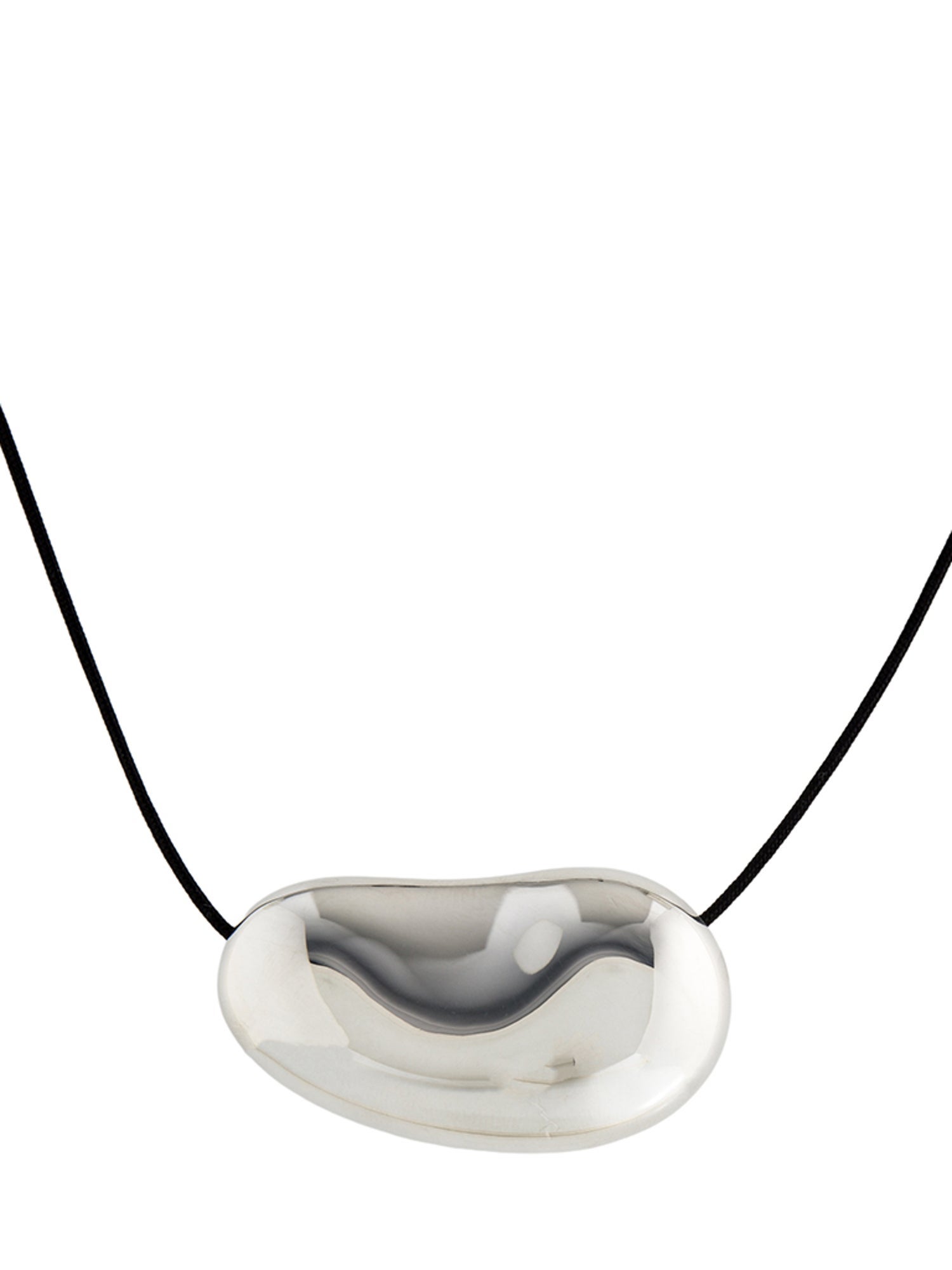 Tiffany & Co. Large Bean Design Pendant Necklace