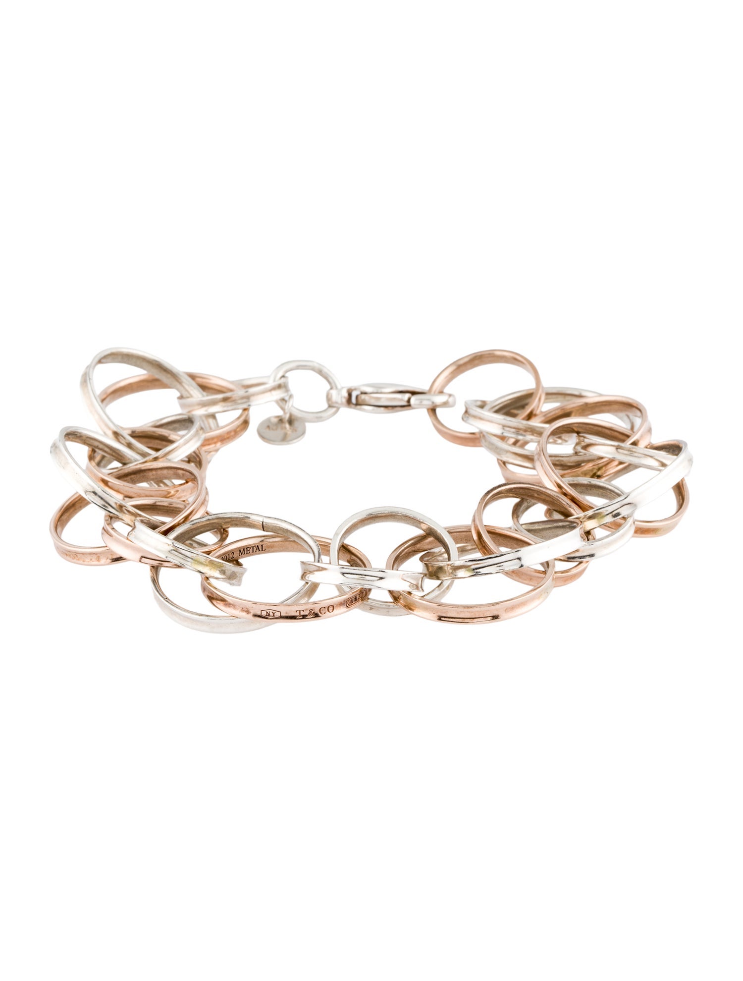 Tiffany & Co. 1837 Interlocking Circle Link Bracelet
