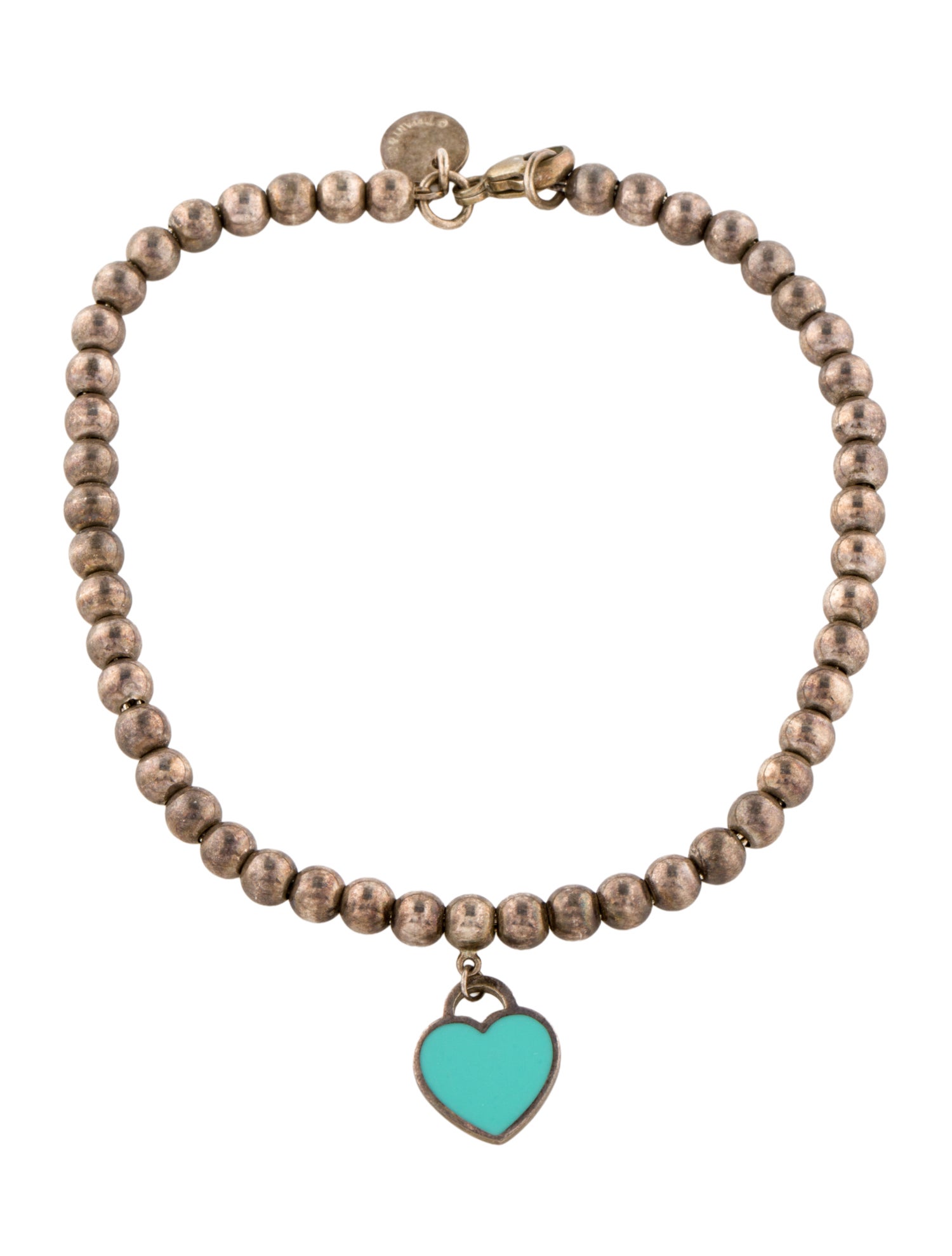 Tiffany & Co. Blue® Heart Tag Bead Bracelet