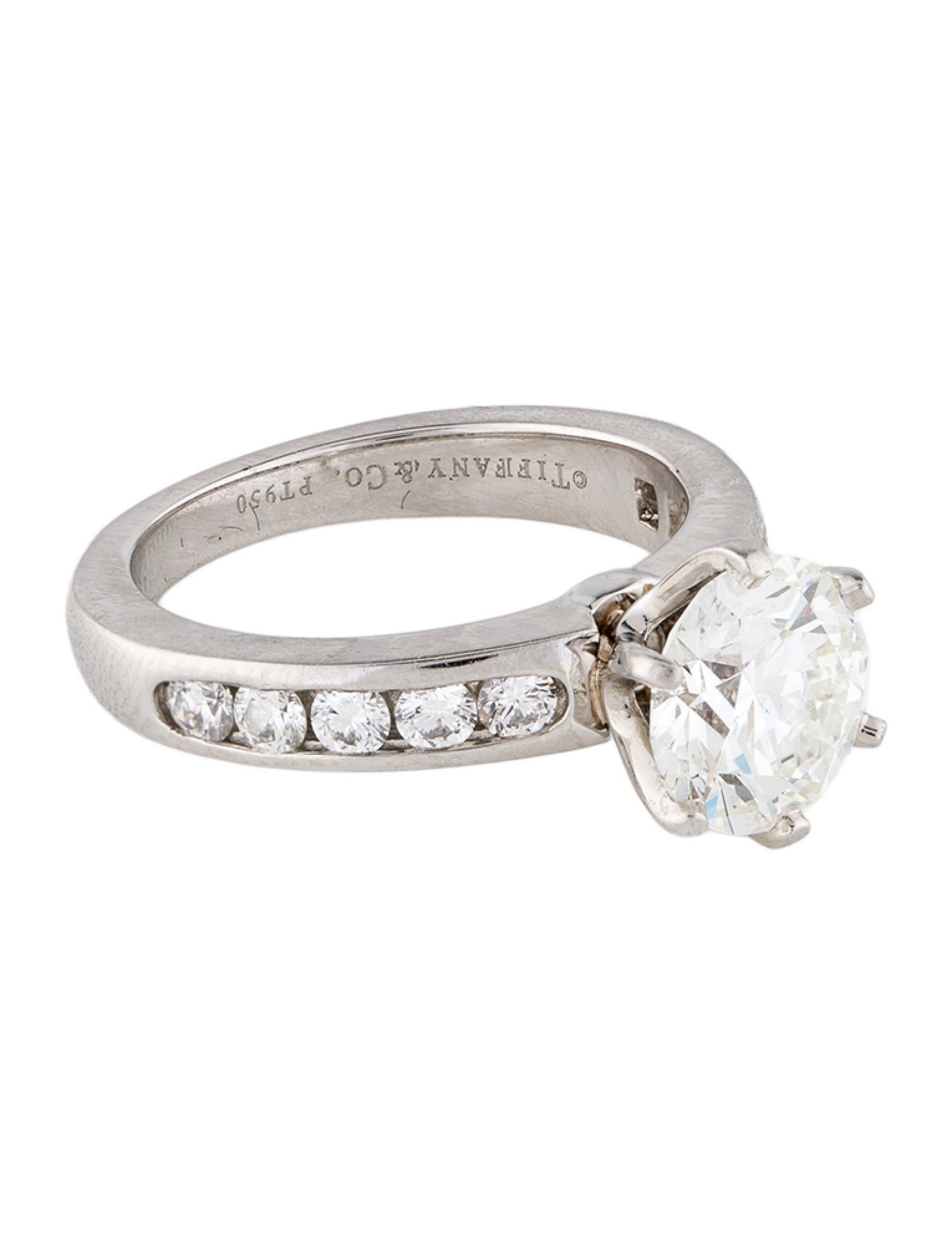 Tiffany & Co. Platinum 1.49ct Diamond Engagement Ring