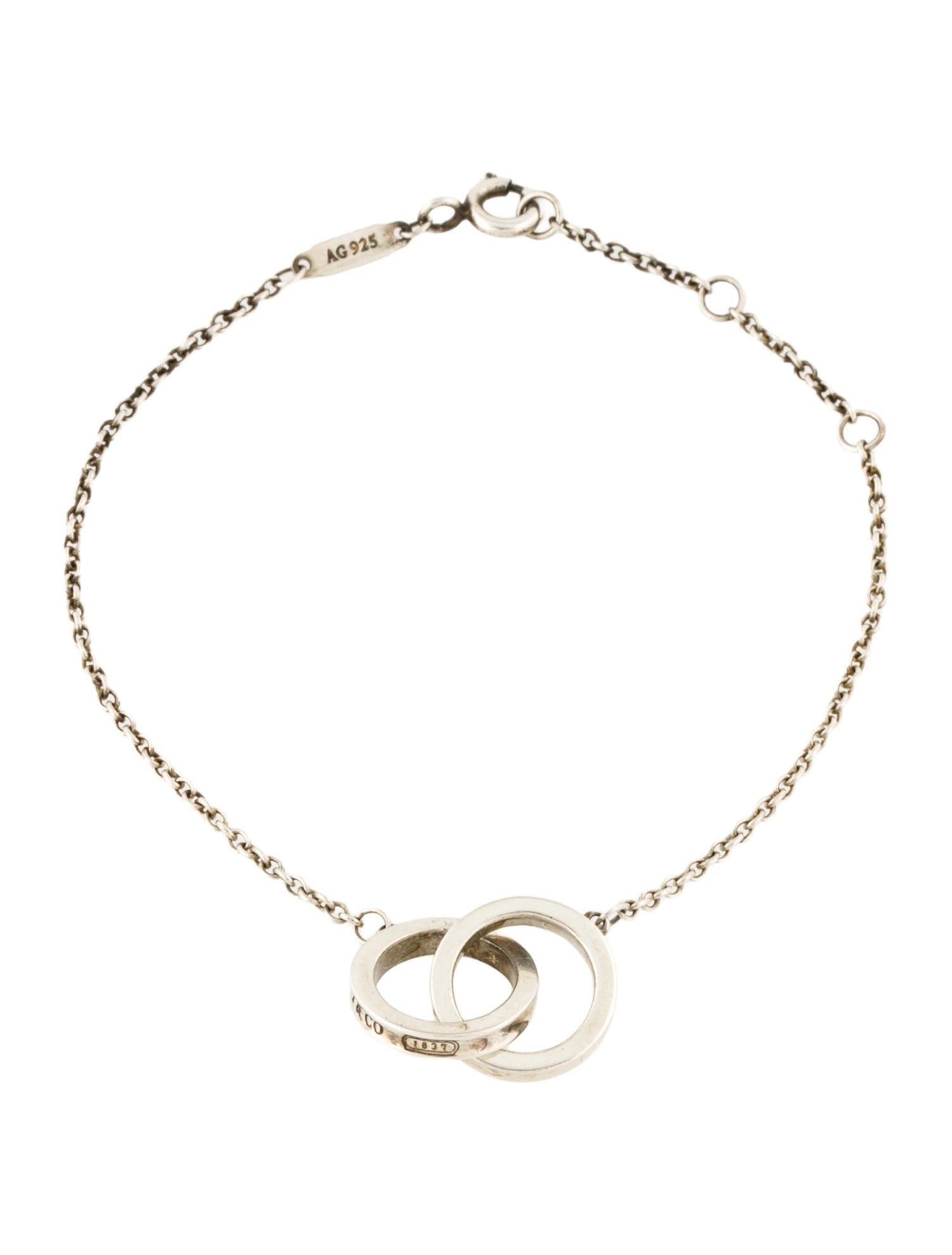 Tiffany & Co. 1837 Interlocking Circles Link Bracelet