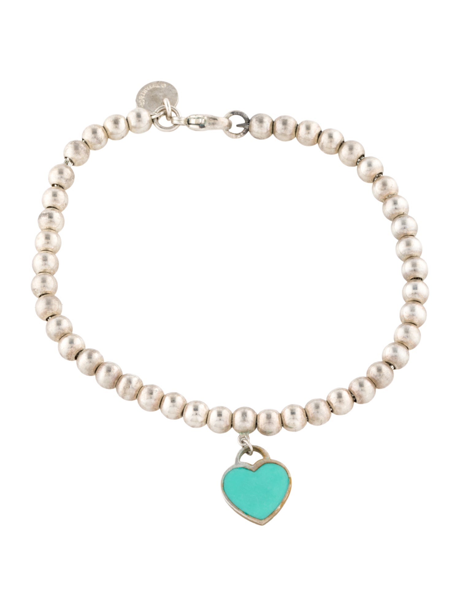 Tiffany & Co. Blue® Heart Tag Bead Bracelet