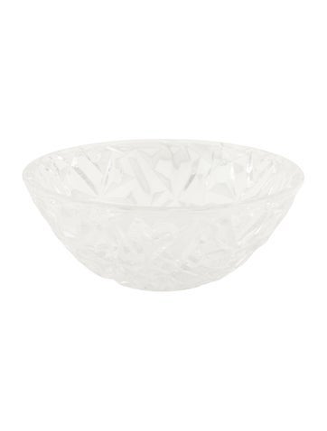 Pre-owned Tiffany & Co Crystal Bowl In Transparent