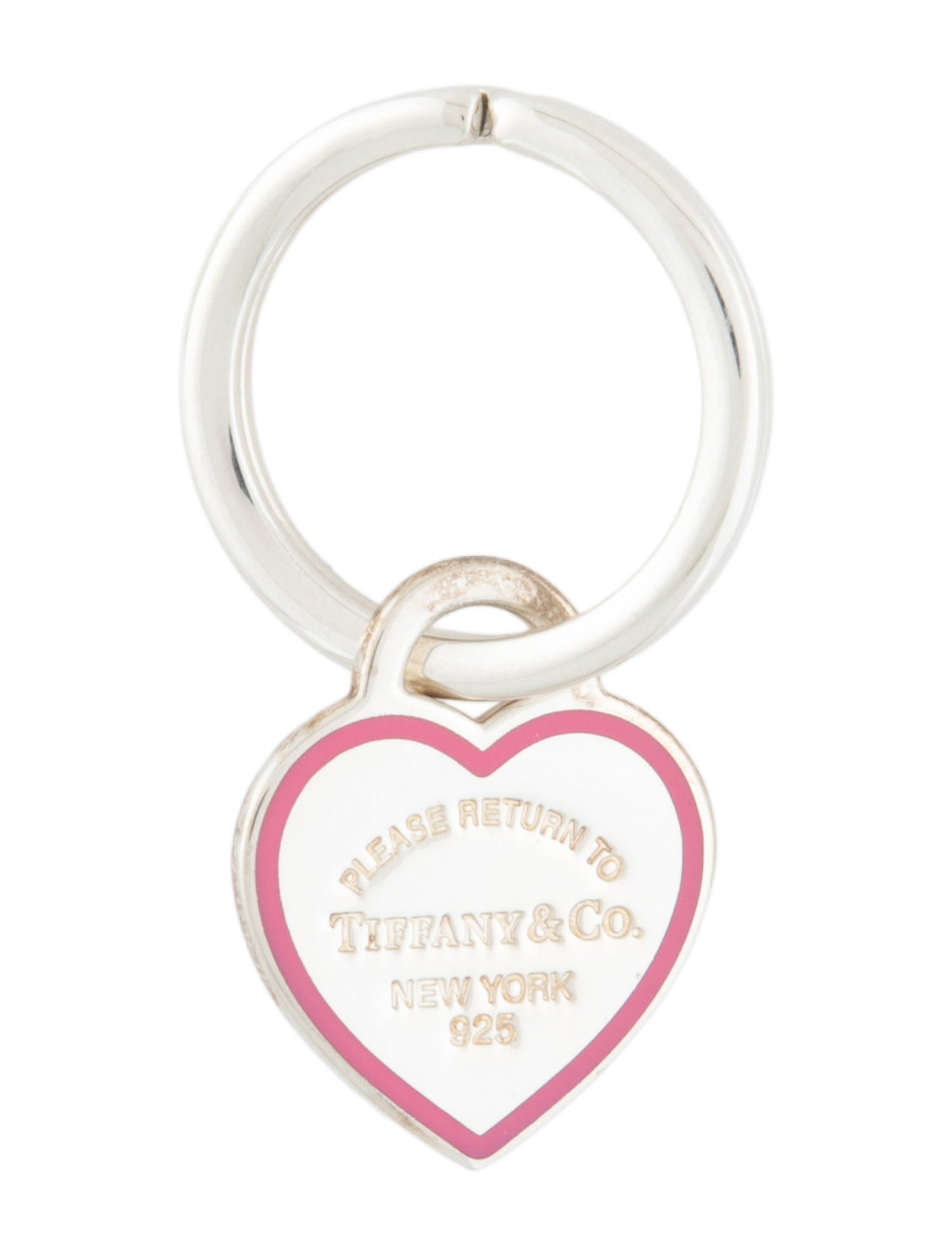 Tiffany & Co. Sterling Silver Keyring