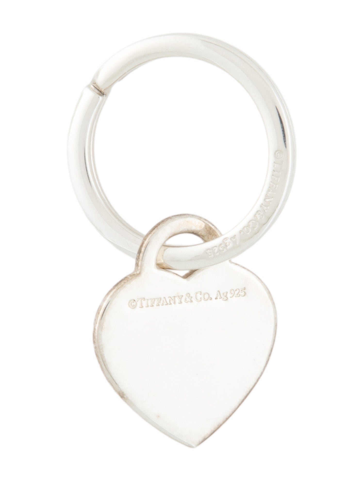 Tiffany & Co. Sterling Silver Keyring
