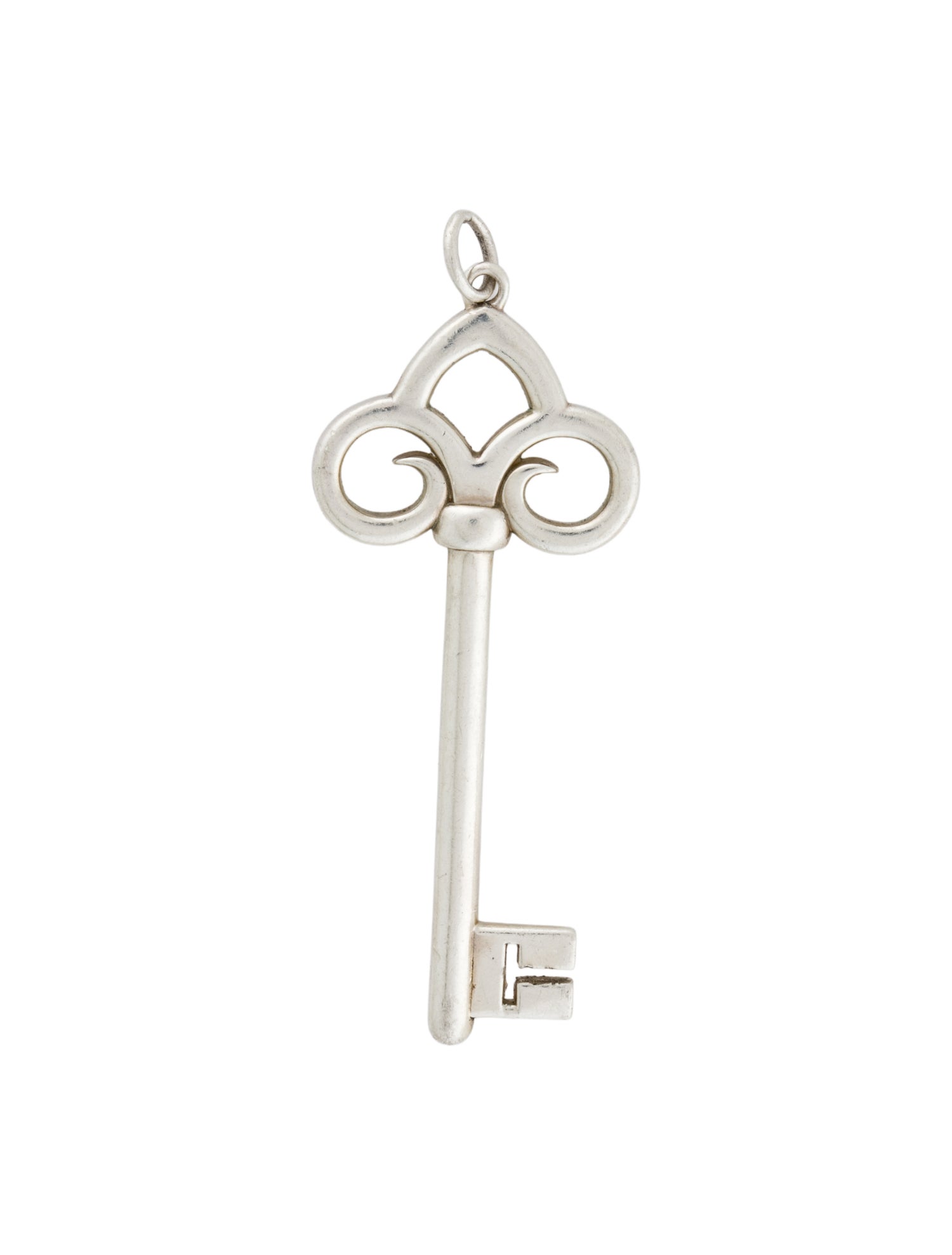 Tiffany & Co. Fleur de Lis Key Pendant