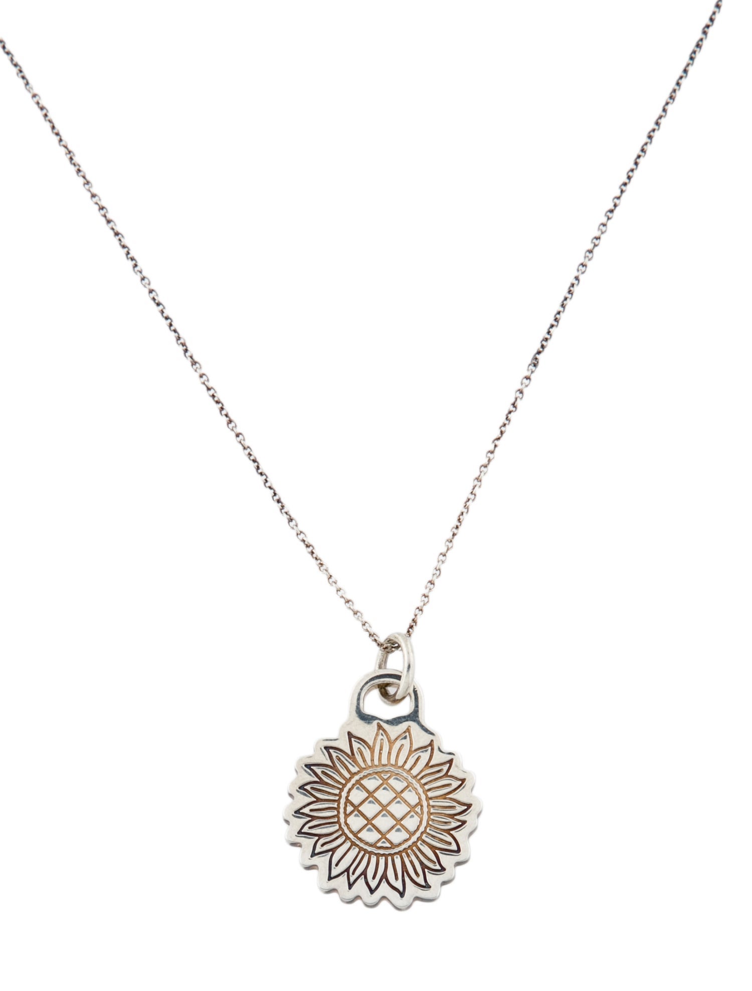 名古屋ウィメンズTiffany & Co. Sunflower Necklace Tiffany & Co. 'Go Women 2020' Sunflower Pendant Necklace - Pendant