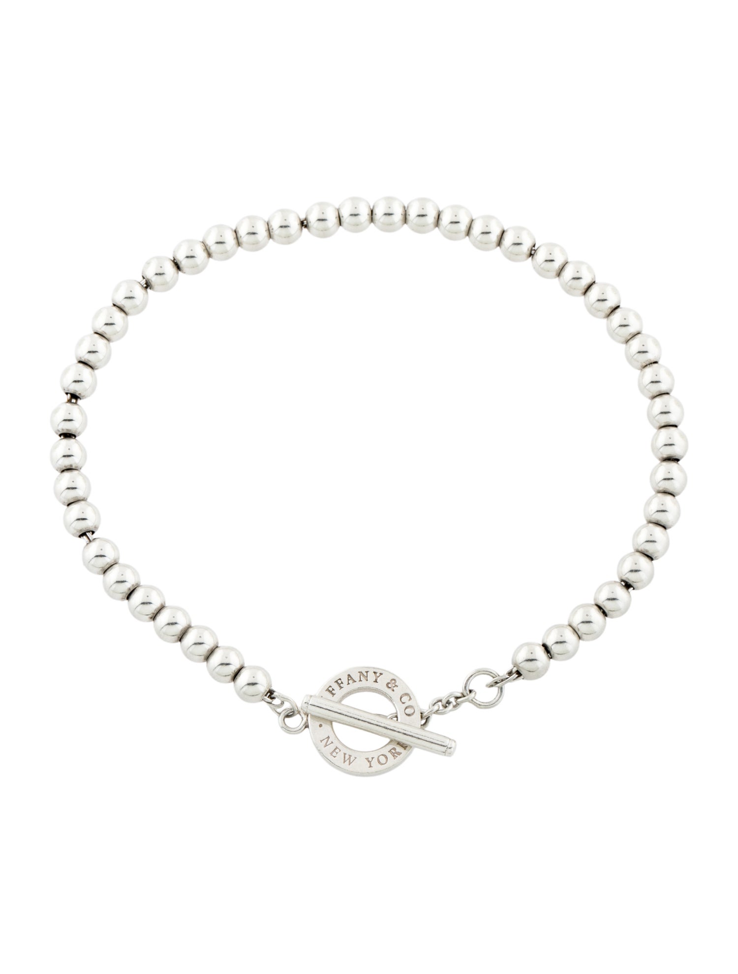 Tiffany & Co. Toggle Bead Bracelet